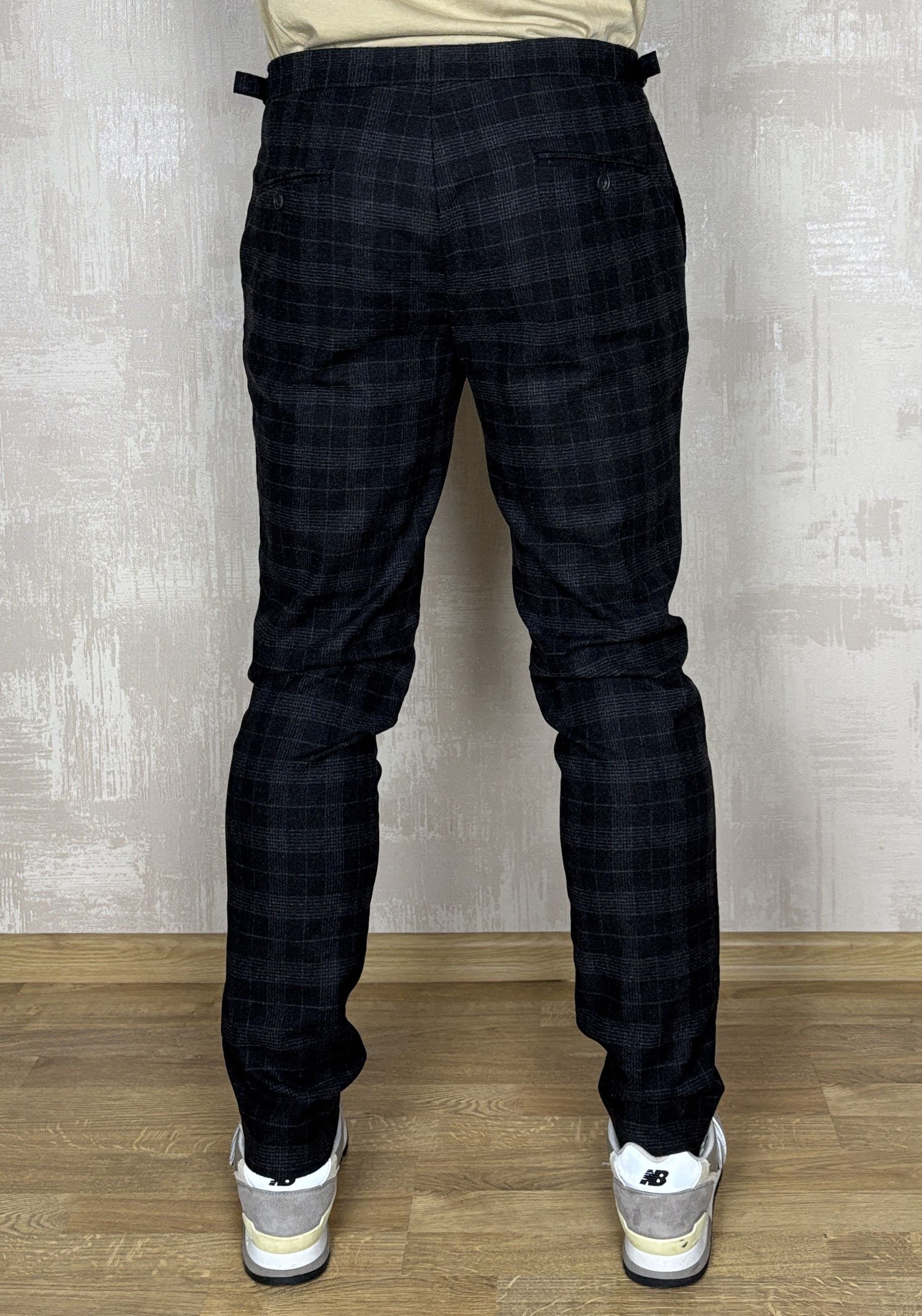 Reiss Reiss Rodney Plaid Wool Blend Pants Check Trousers 34 inch Size US 34 / EU 50 - 11 Thumbnail