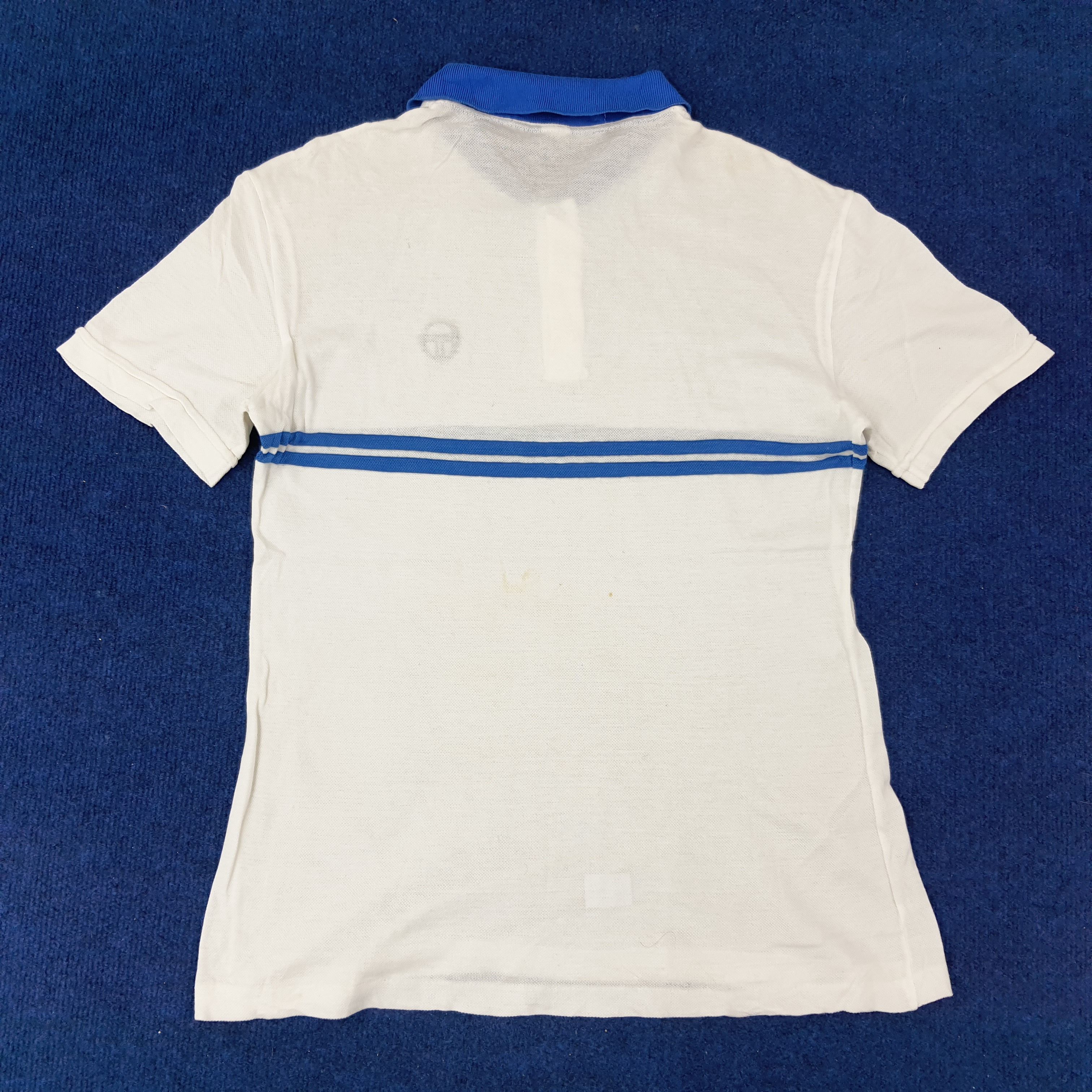 Sergio Tacchini × Vintage Vintage Sergio Tacchini Designer Polo Shirt C219N6 Size US M / EU 48-50 / 2 - 3 Thumbnail