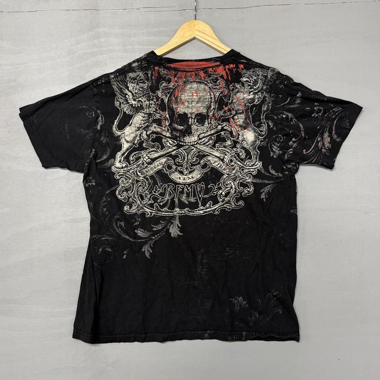 Affliction Bullet For My Valentine Affliction Band Black Tee Shirt XL Size US XL / EU 56 / 4 - 4 Thumbnail