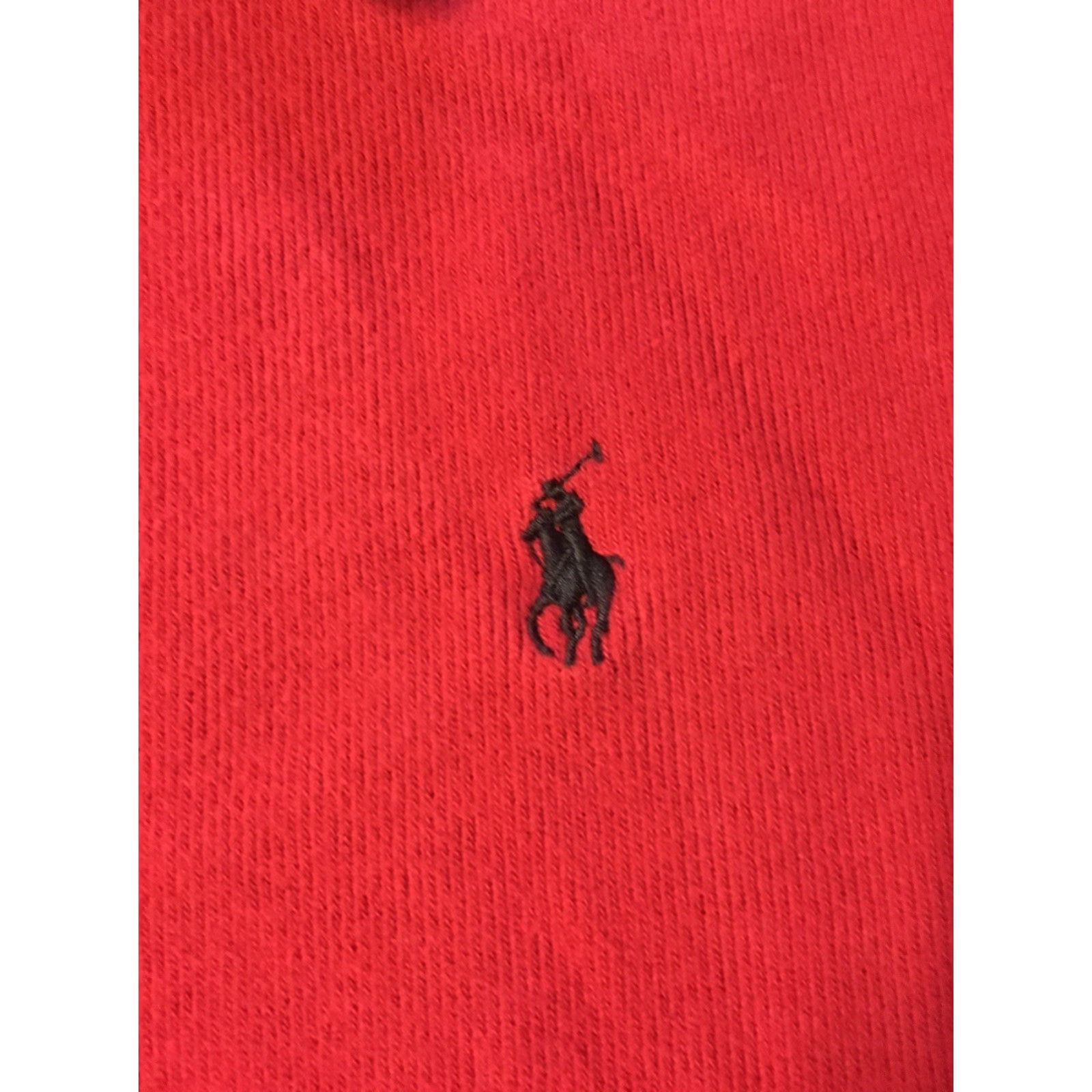 Polo Ralph Lauren VINTAGE Polo Ralph Lauren Sweater Shirt XL Red 1/4 ZIP 90s Sailing Nautical USA Flag Men Size US XL / EU 56 / 4 - 2 Thumbnail