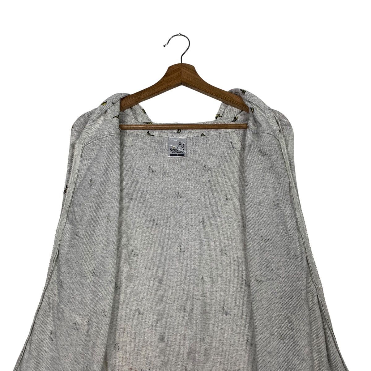 go slow caravan Go Slow Caravan Fullprint Zipper Hoodie Size US S / EU 44-46 / 1 - 13 Thumbnail