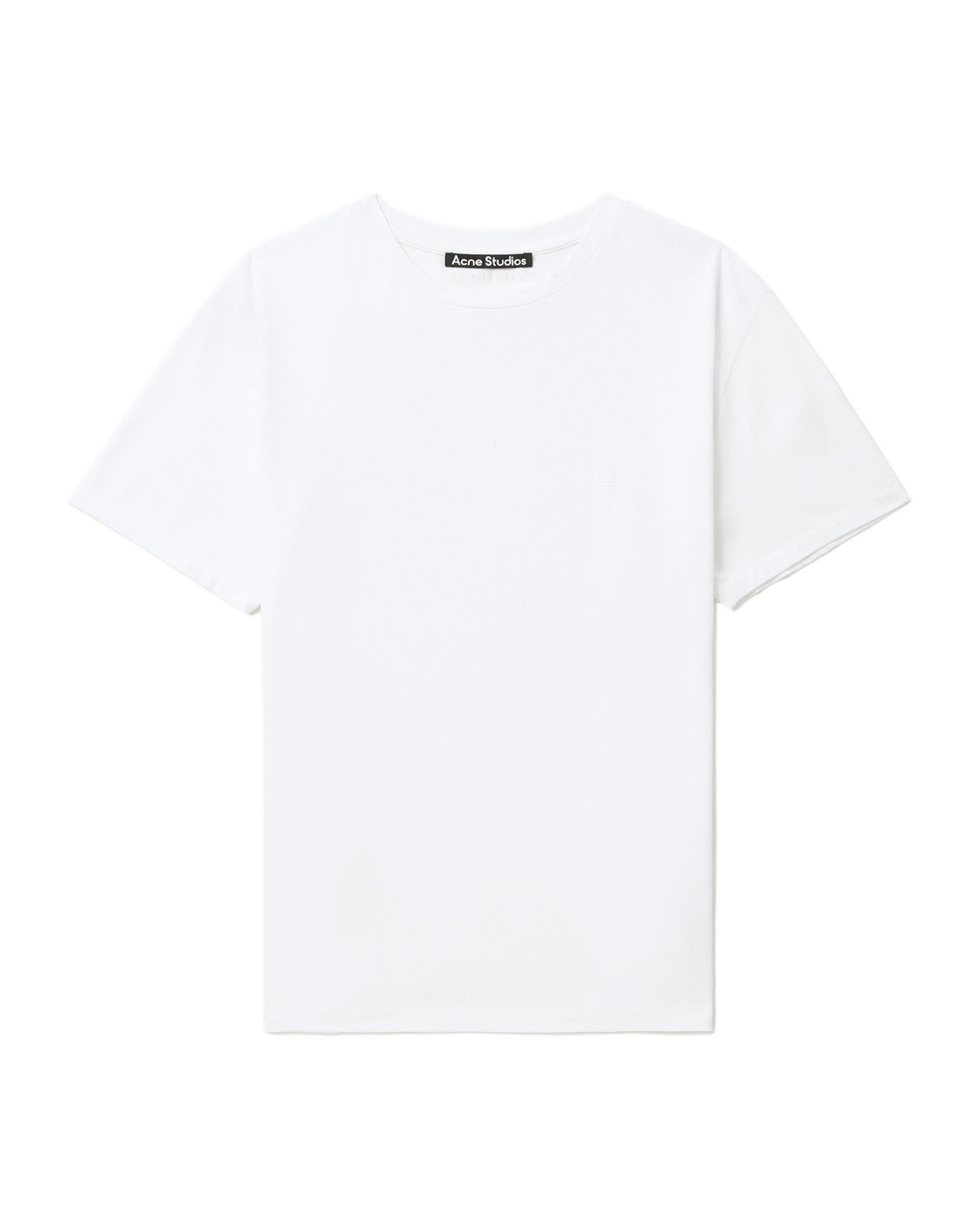 Acne Studios Acne Studios Face Embroidered T-Shirt Size L / US 10 / IT 46 - 1 Thumbnail