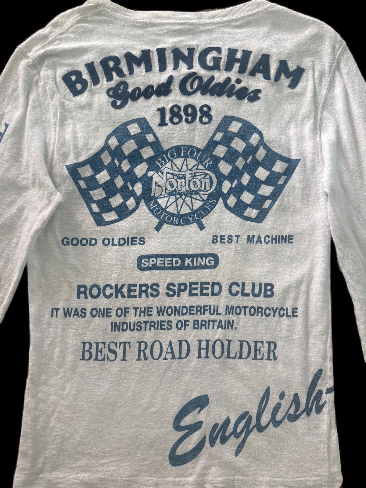 Norton Norton Motorcycle Birmingham Good Oldies Romance Of The Man Size US M / EU 48-50 / 2 - 5 Thumbnail
