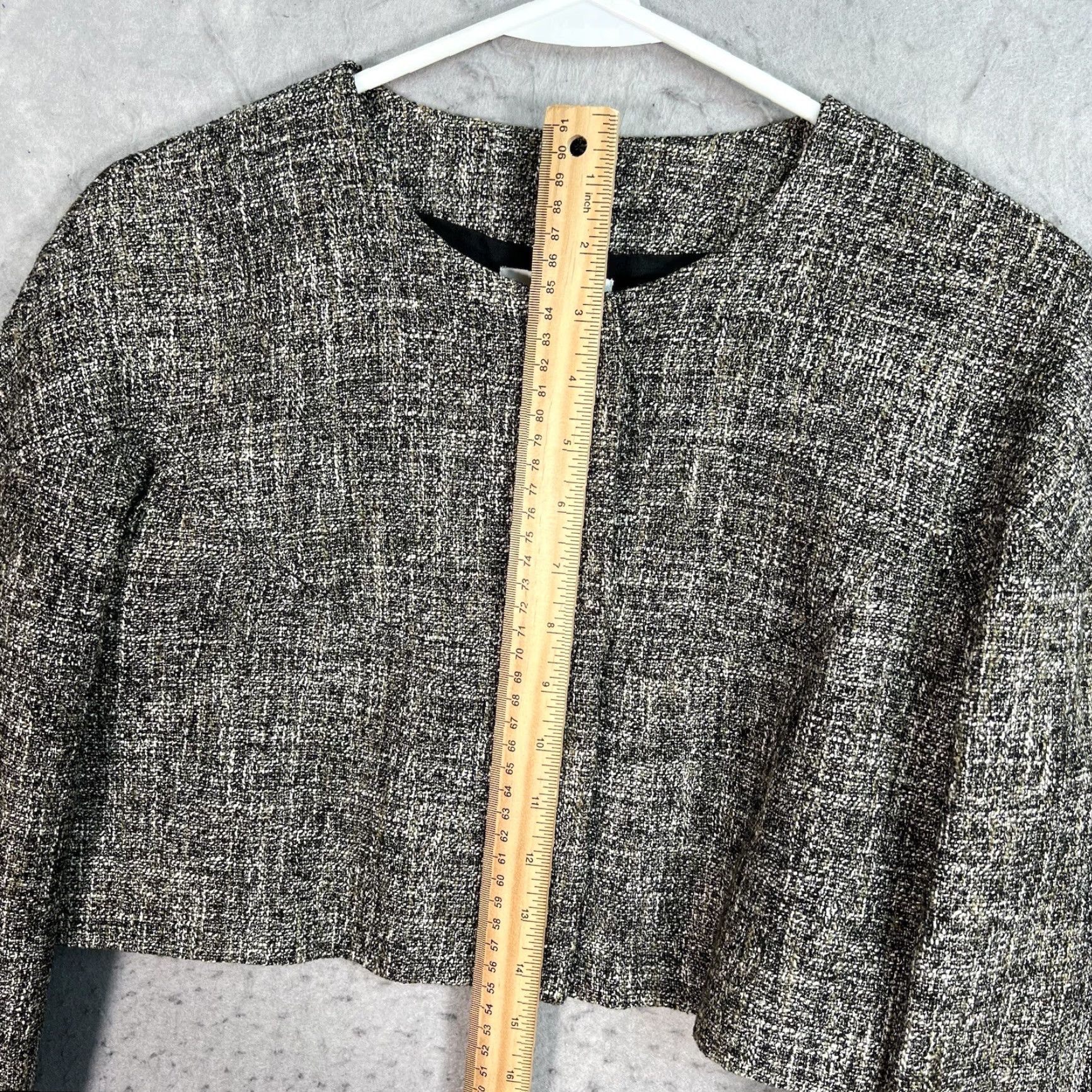 Missoni Missoni Cropped Jacket Womens One Size Gray Long Sleeve Snap Closure Size ONE SIZE - 3 Thumbnail