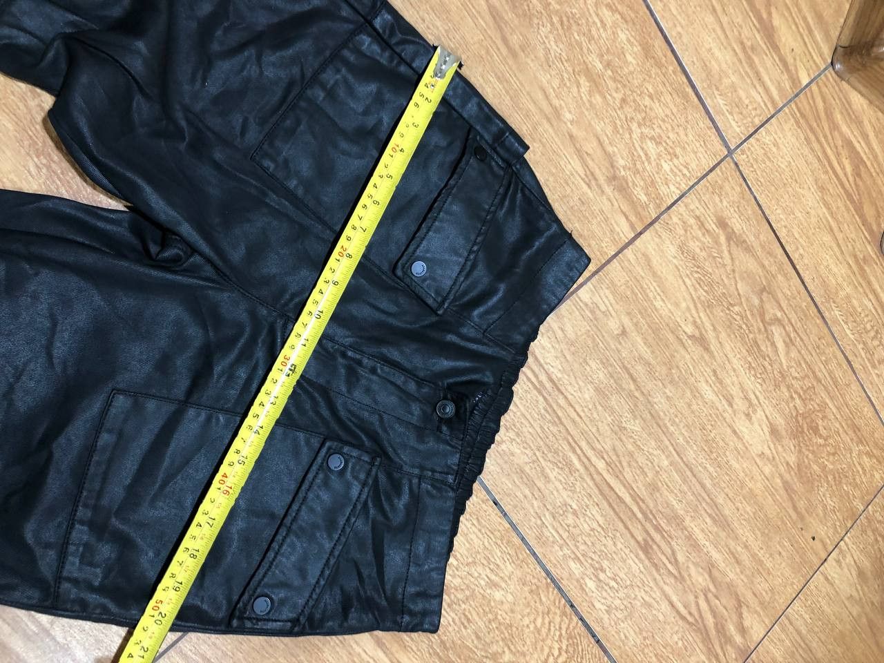 Allsaints AllSaints Jeans Coated Skinny Zipper Ankle Date Club Size 28" / US 6 / IT 42 - 11 Thumbnail