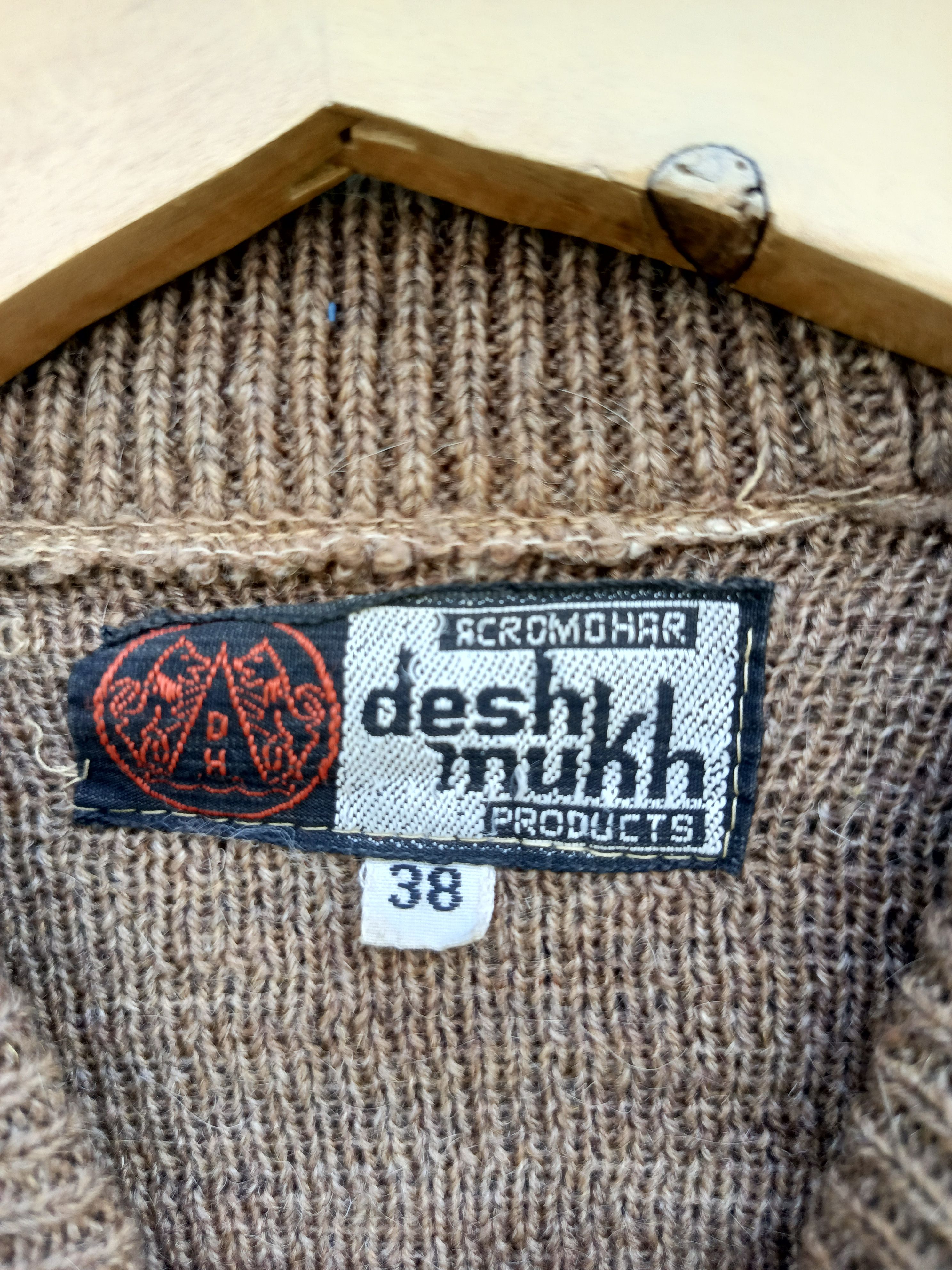 Homespun Knitwear × Vintage Desh mukh pattern knitwear Size US M / EU 48-50 / 2 - 4 Thumbnail