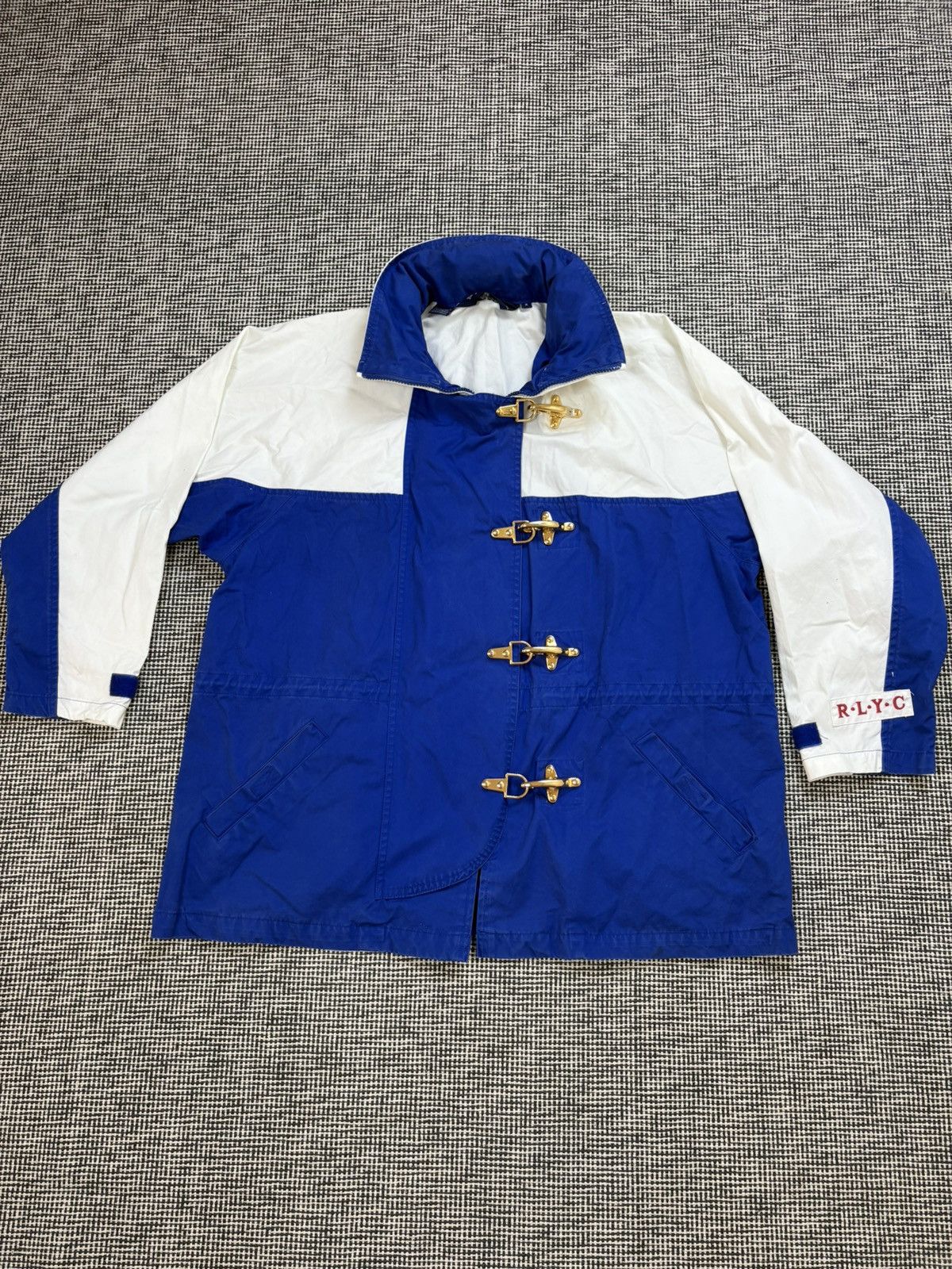 Polo Ralph Lauren rare 1990s polo ralph lauren fireman lobster clasp jacket Size US M / EU 48-50 / 2 - 4 Thumbnail