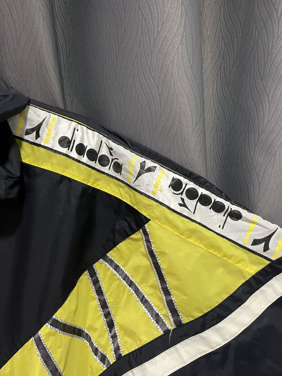 Diadora × Vintage Diadora Pullover Hoodie Big Logo Windbreaker 90s Size US XL / EU 56 / 4 - 4 Thumbnail