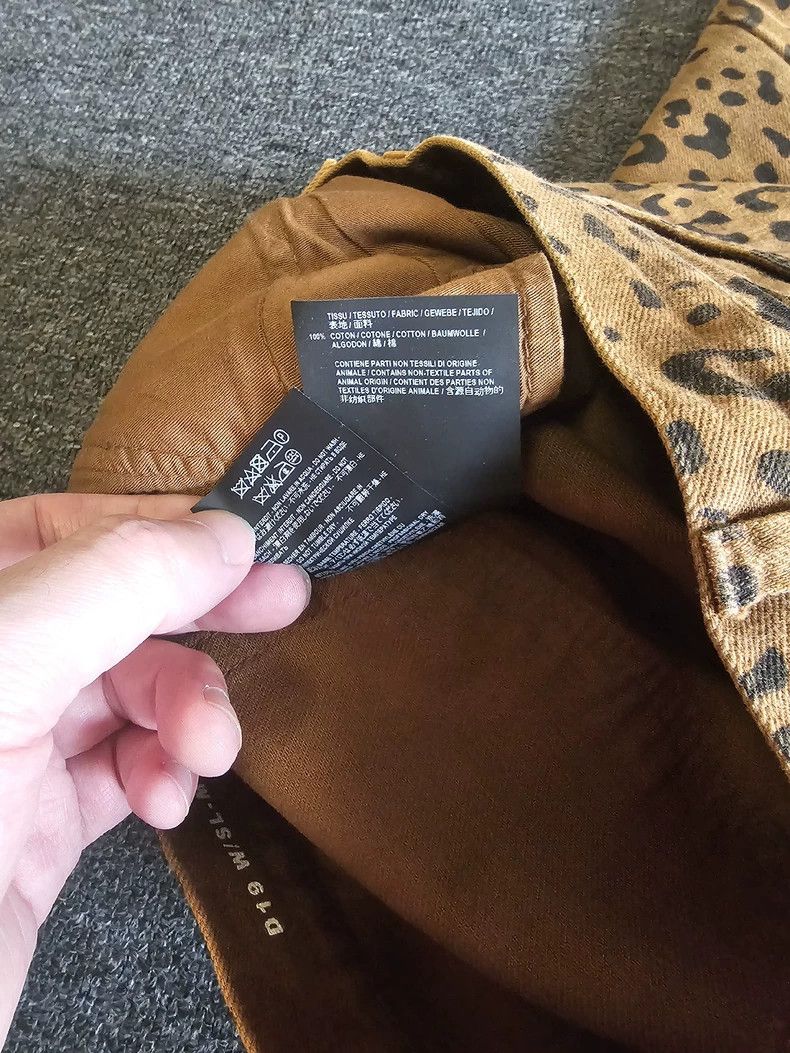 Saint Laurent Paris Saint Laurent Paris Leopard print jeans 2505-Nextarrow Size 26" / US 2 / IT 38 - 8 Thumbnail