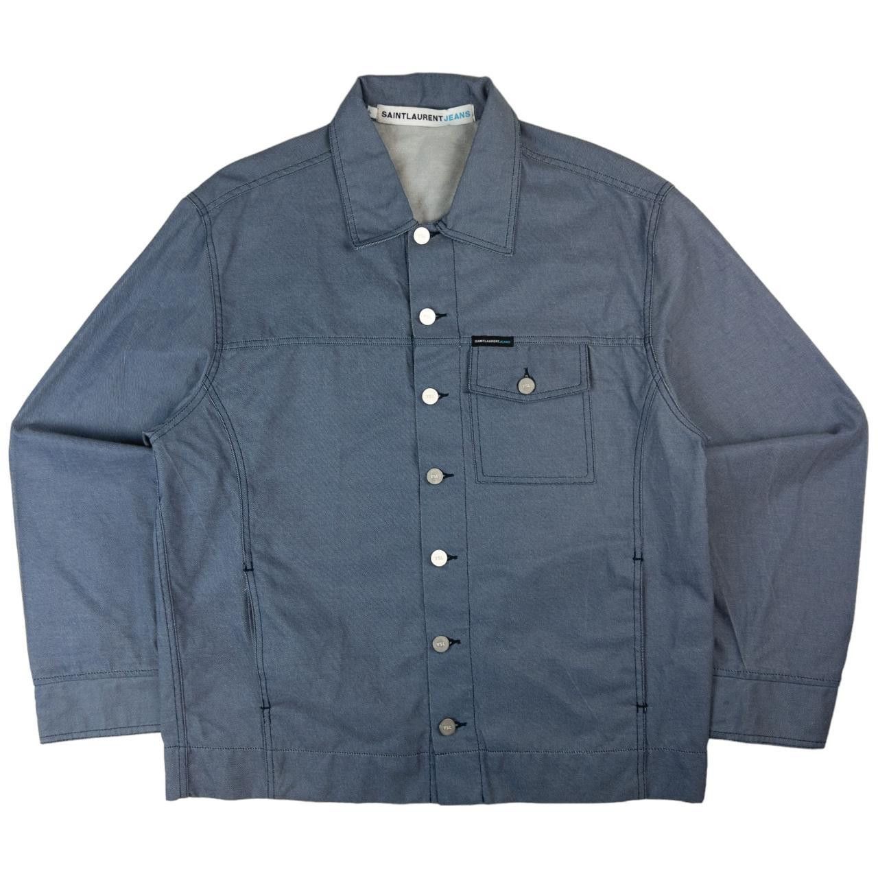 Yves Saint Laurent Vintage Saint Laurent Jeans Button Up Jacket Size L Size US L / EU 52-54 / 3 - 1 Thumbnail