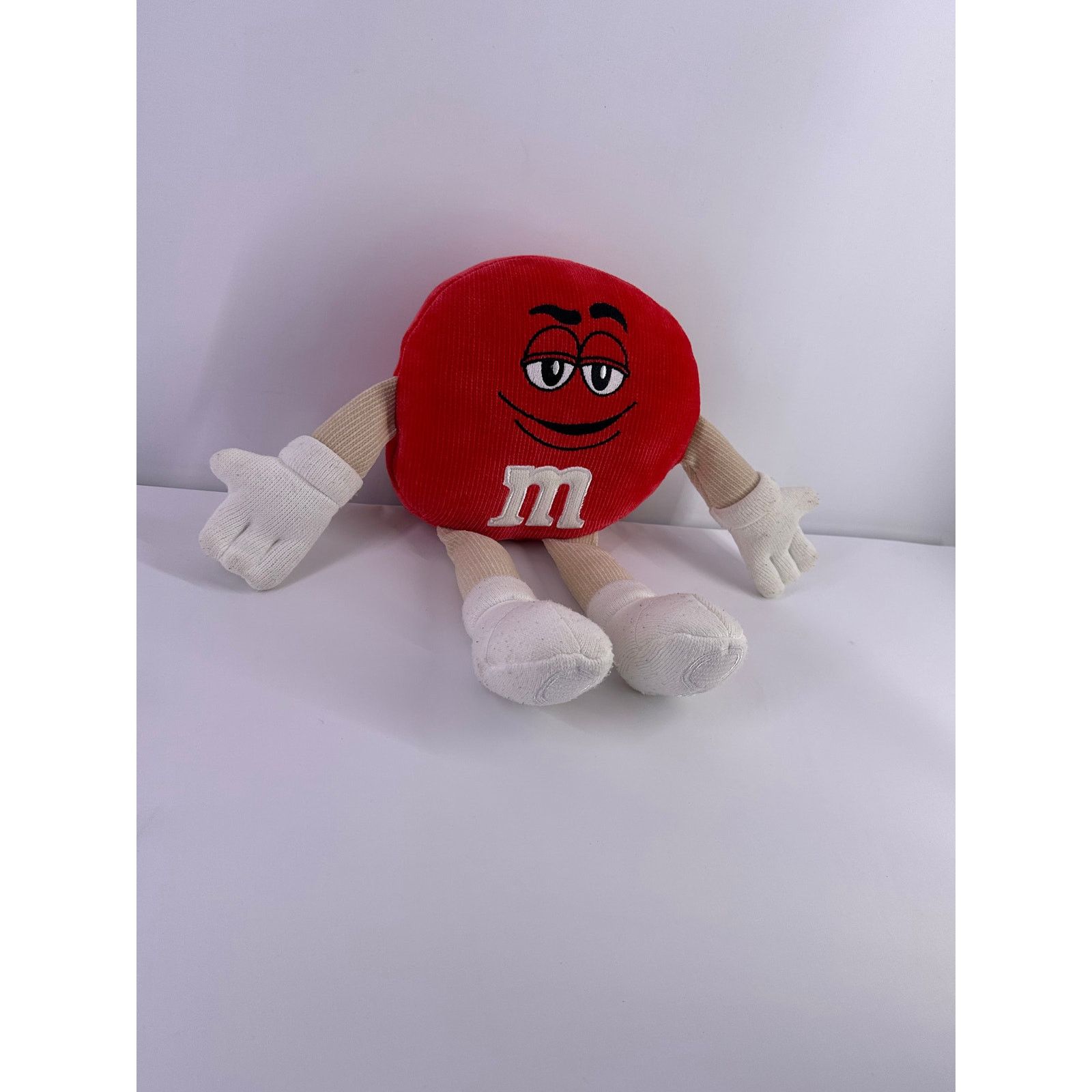 & Other Stories Red M&M Large Collectible Plush Soft Toy 14” Tall Size ONE SIZE - 3 Thumbnail