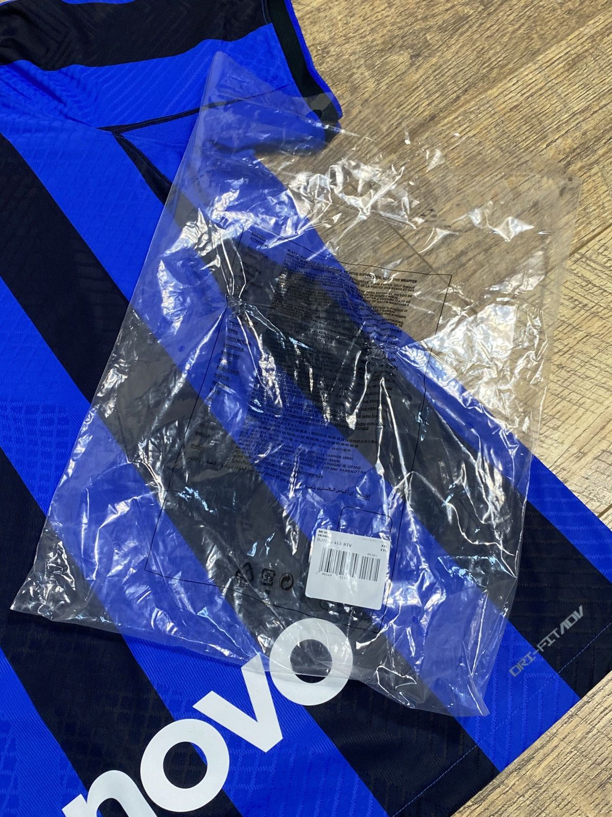 Nike Inter Milan Home Shirt 2022/23 Authentic Player Version XXL Size US XXL / EU 58 / 5 - 11 Thumbnail