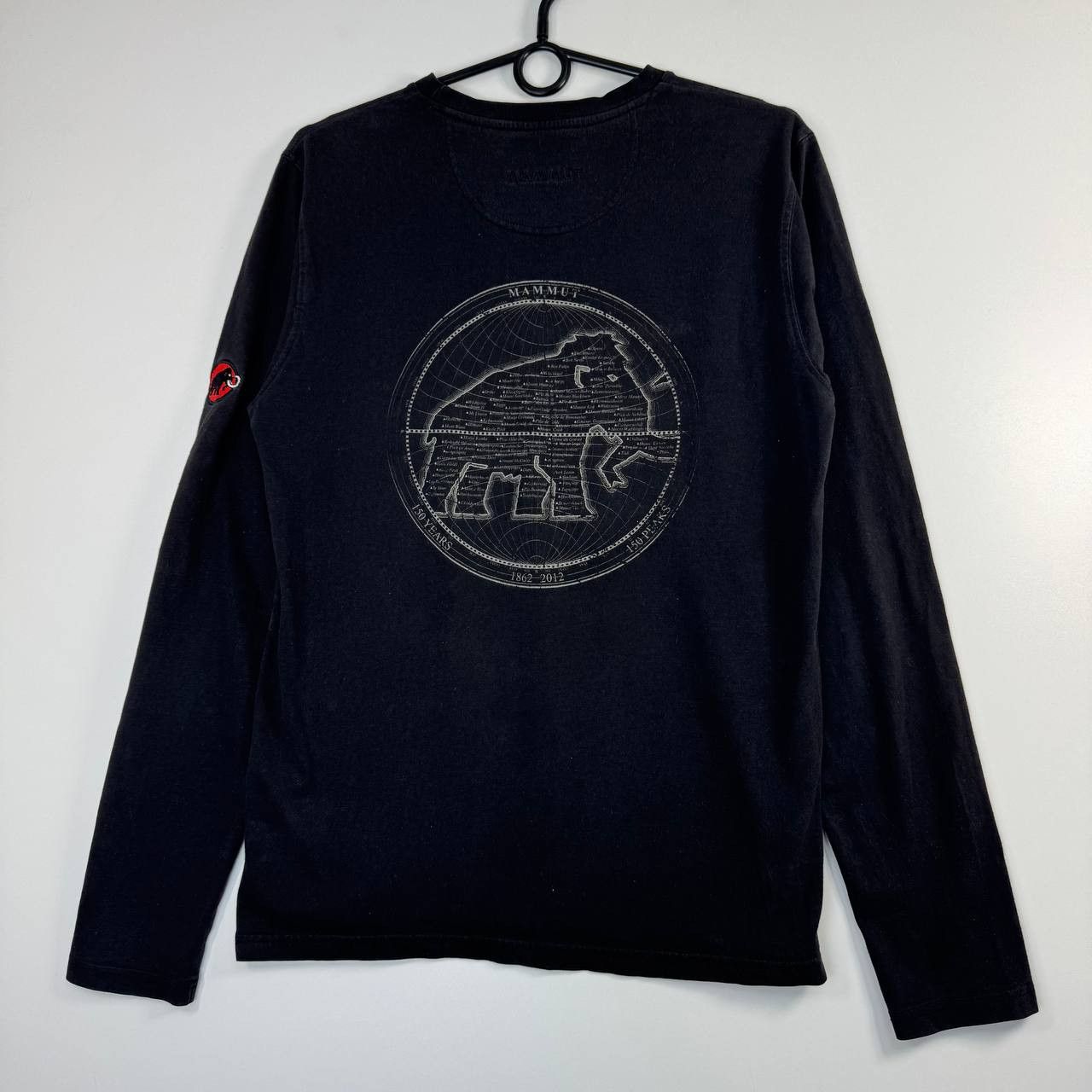 Mammut Mammut Long Sleeve T-Shirt Black Graphic Logo Size S Size US S / EU 44-46 / 1 - 2 Thumbnail