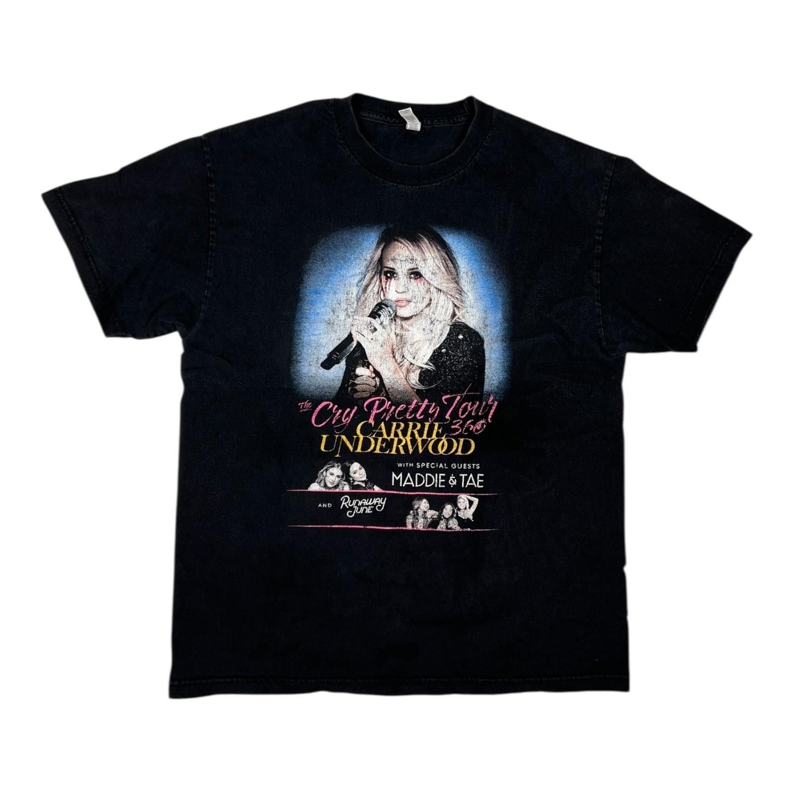 Other Carrie Underwood Cry Pretty 360 Tour Shirt Mens Large Black Size US L / EU 52-54 / 3 - 2 Thumbnail