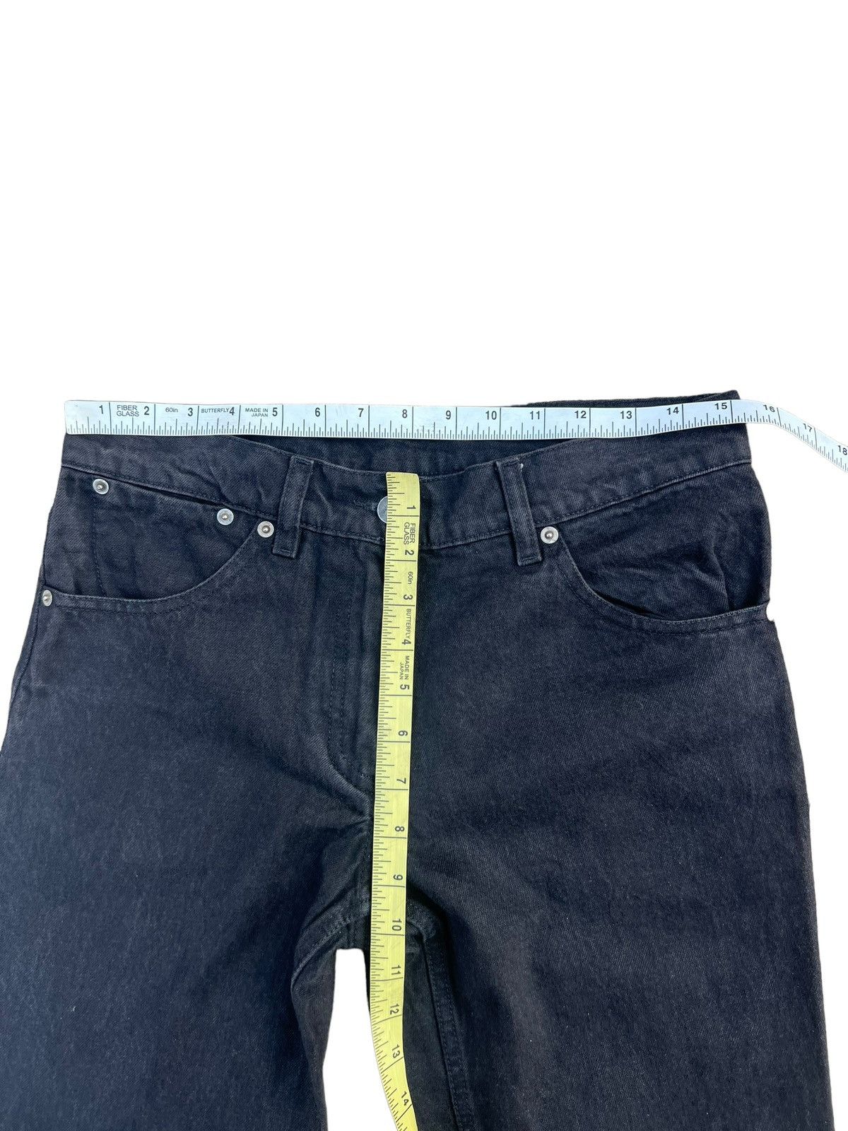 Viktor & Rolf VIKTOR & ROLF Made in Italy Black Denim Jeans Size US 30 / EU 46 - 3 Thumbnail