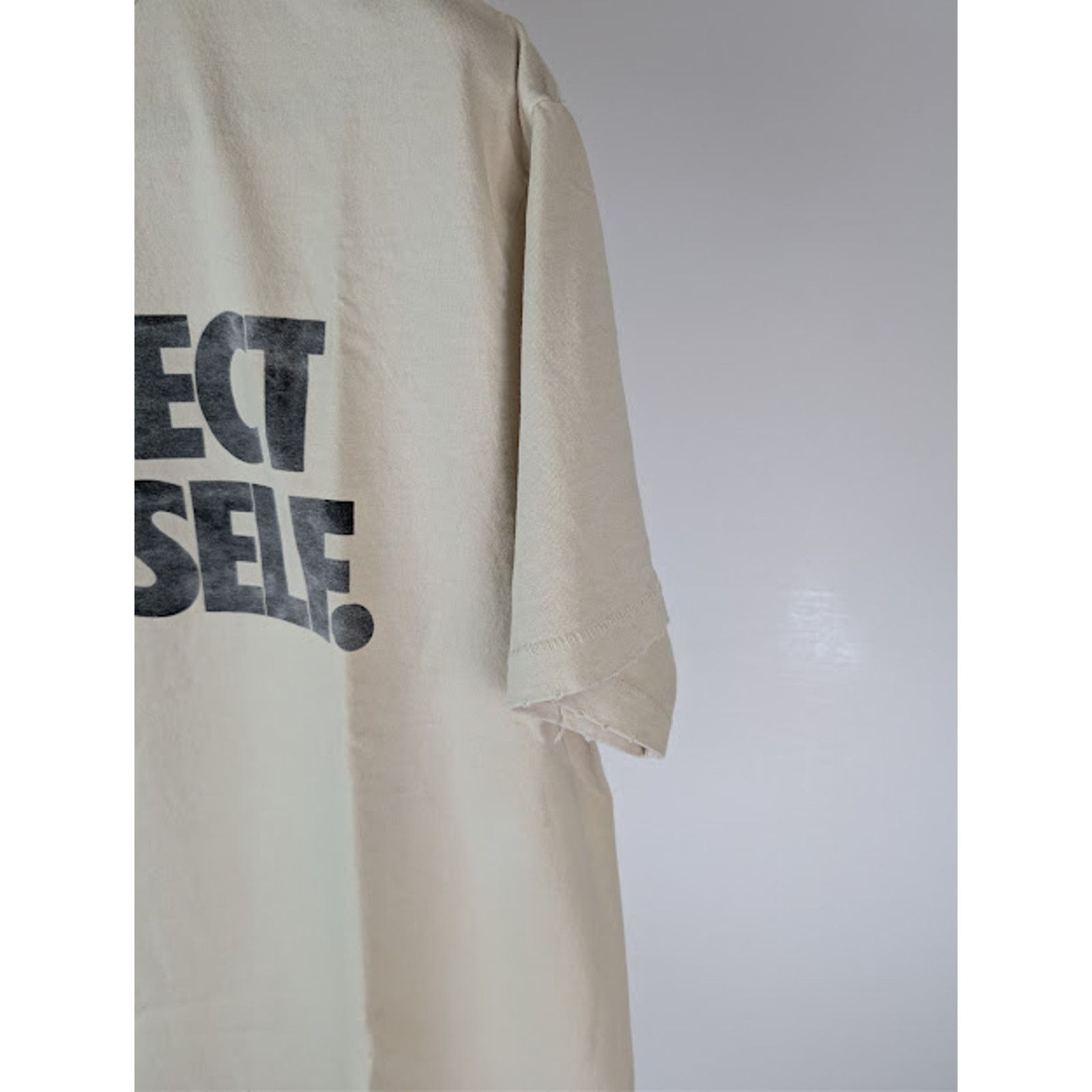 Gallery Dept. o1rshd1 Protect Yourself T-Shirt in Archival White Size US XL / EU 56 / 4 - 5 Thumbnail
