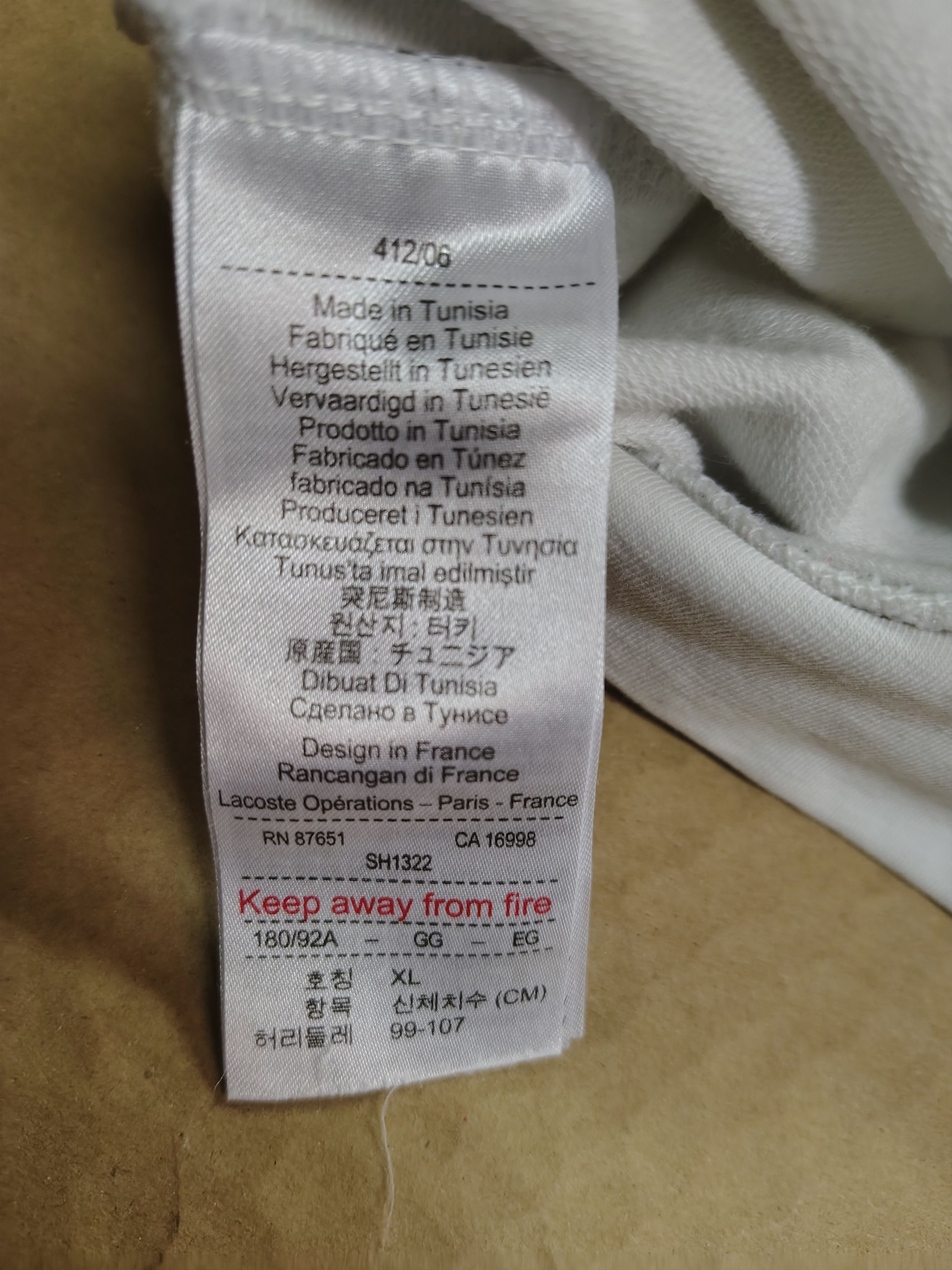 Lacoste Lacoste SWEATSHIRTS UNDERWEAR Size US XL / EU 56 / 4 - 5 Thumbnail