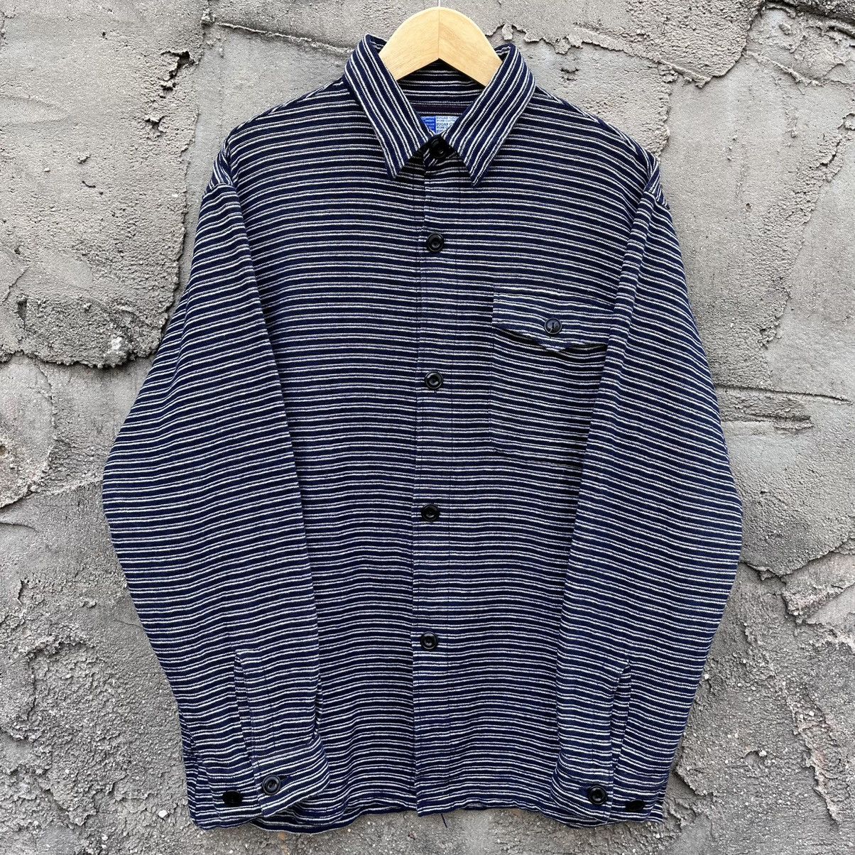 Sugar Cane Sugar Cane Indigo blue Outer shirt Size US XL / EU 56 / 4 - 1 Thumbnail