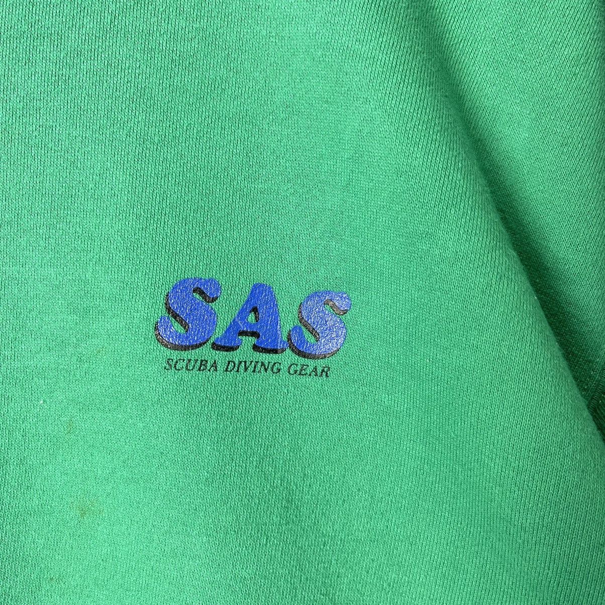 Vintage Vintage SAS Scuba Diving Crewneck Sweatshirt (Made in Japan) Size US M / EU 48-50 / 2 - 5 Thumbnail