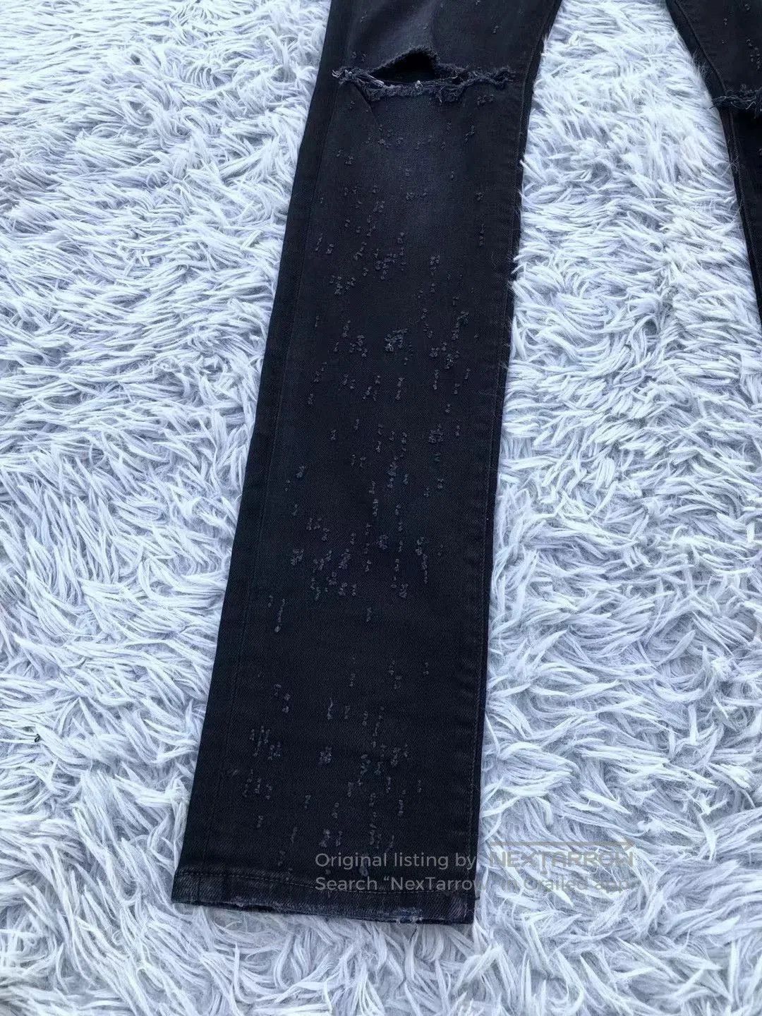 Amiri Amiri Shotgun Distressed Jeans. Size US 30 / EU 46 - 2 Thumbnail
