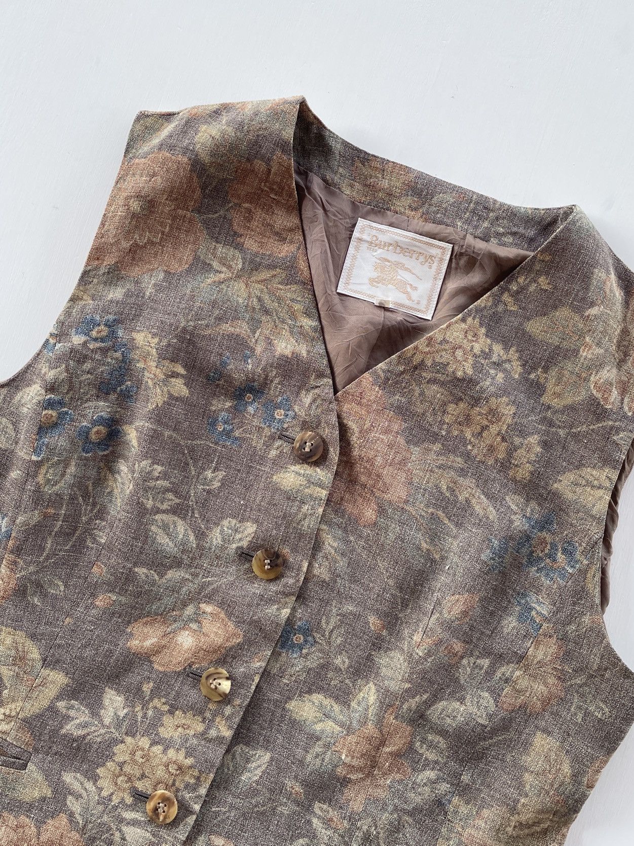Burberry VINTAGE BURBERRYS WOMEN VEST Size S / US 4 / IT 40 - 2 Thumbnail