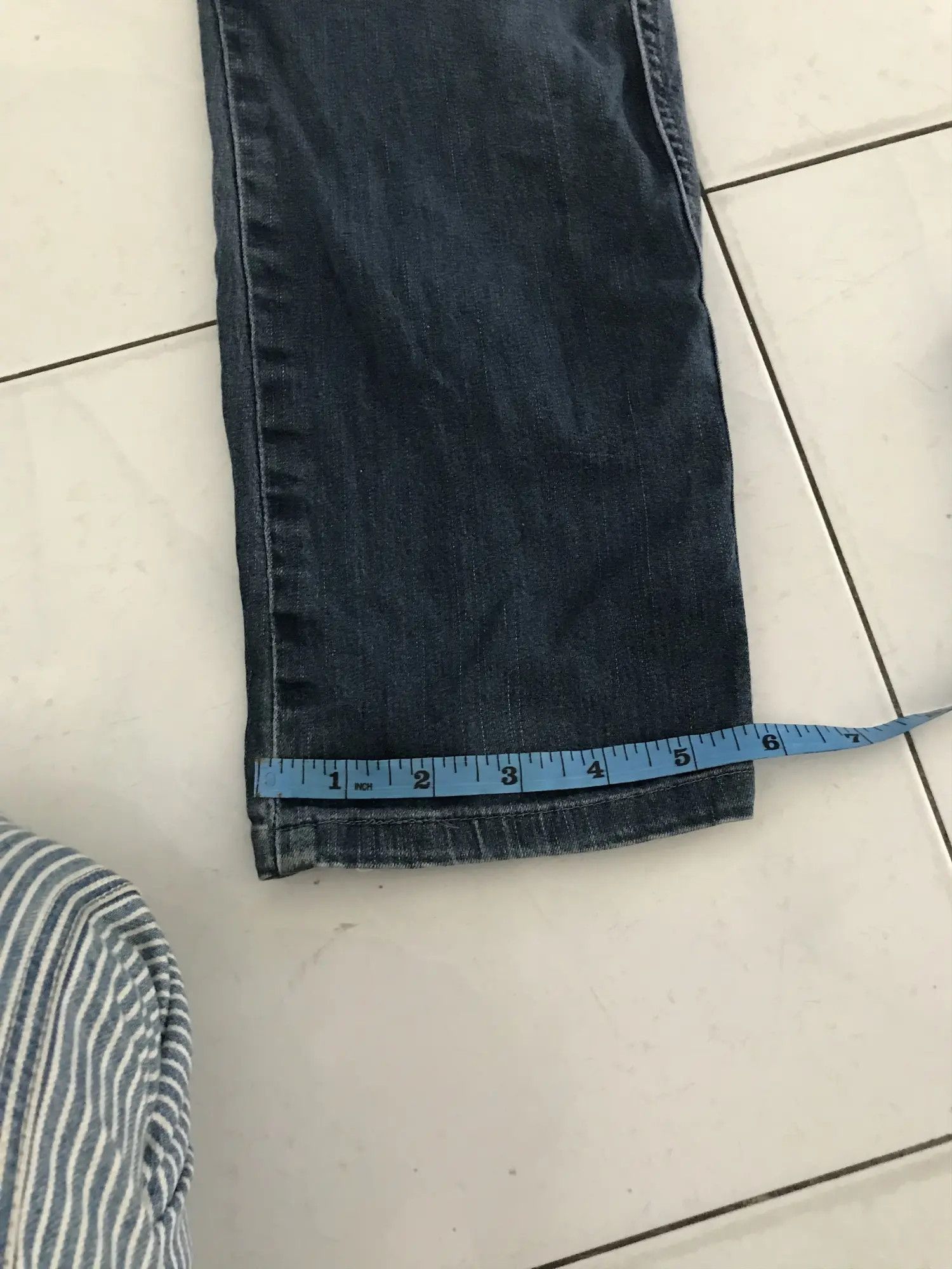 Japanese Brand Frontier Dagger Pocket Multipocket Denim Size US 31 - 6 Thumbnail