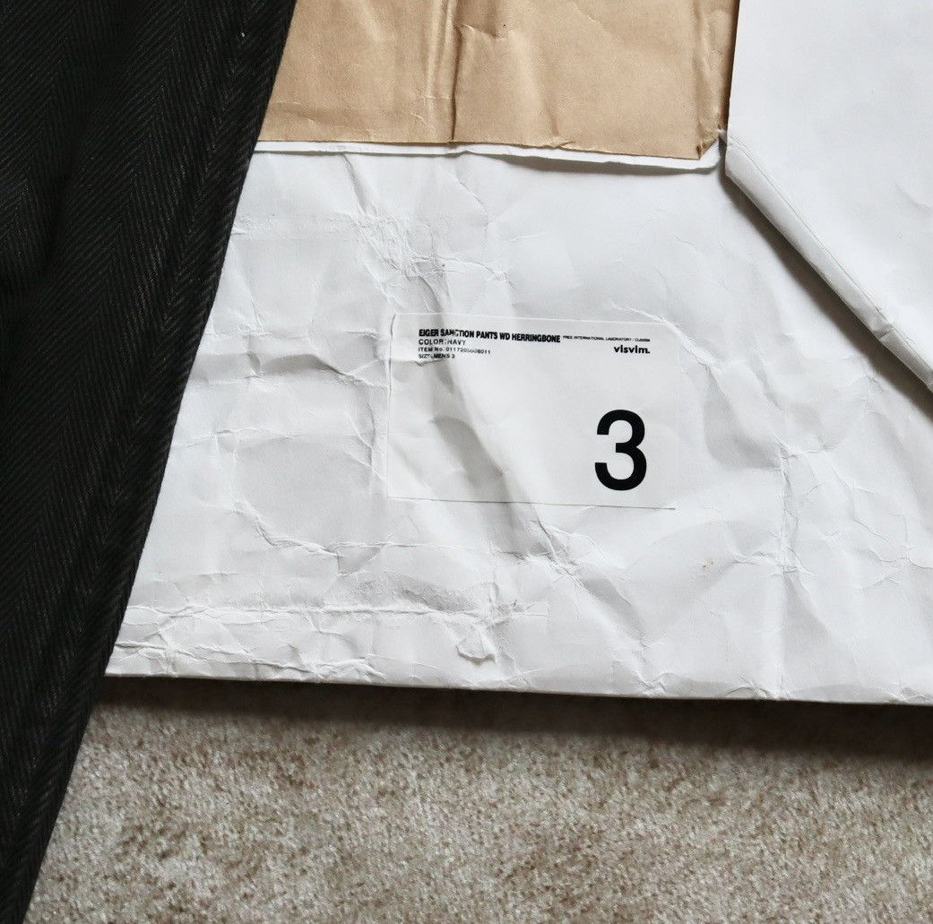 Visvim Visvim 17aw Eiger Sanction Pants Herringbone，size3 Size US 36 / EU 52 - 11 Thumbnail