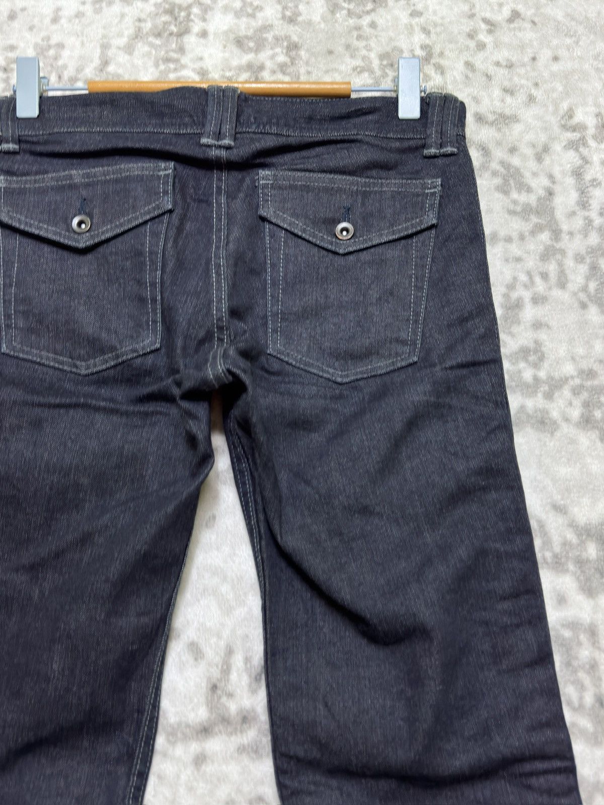 Vintage Vintage Charles Jourdan Side Button Skinny Low Rise Denim Size US 28 / EU 44 - 9 Thumbnail