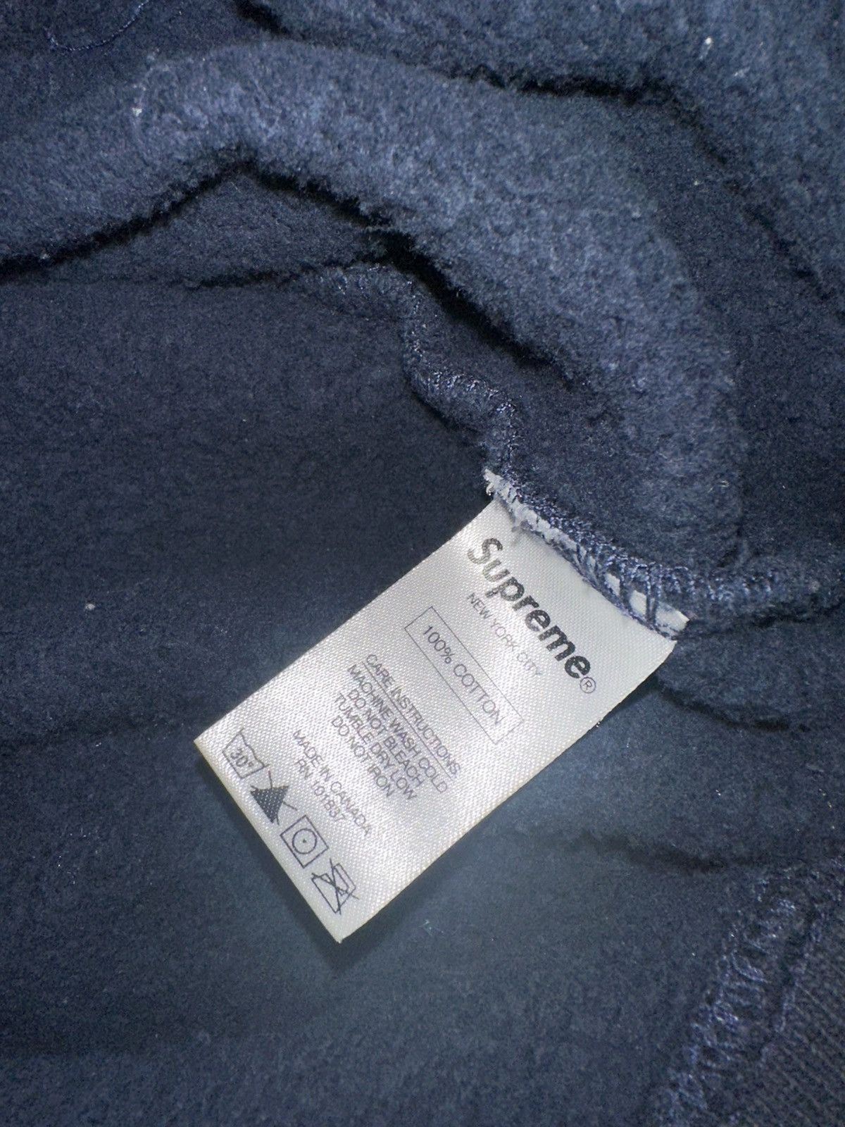 Supreme Supreme FW15 Classic Logo Hooded Sweatshirt Size US XL / EU 56 / 4 - 4 Thumbnail