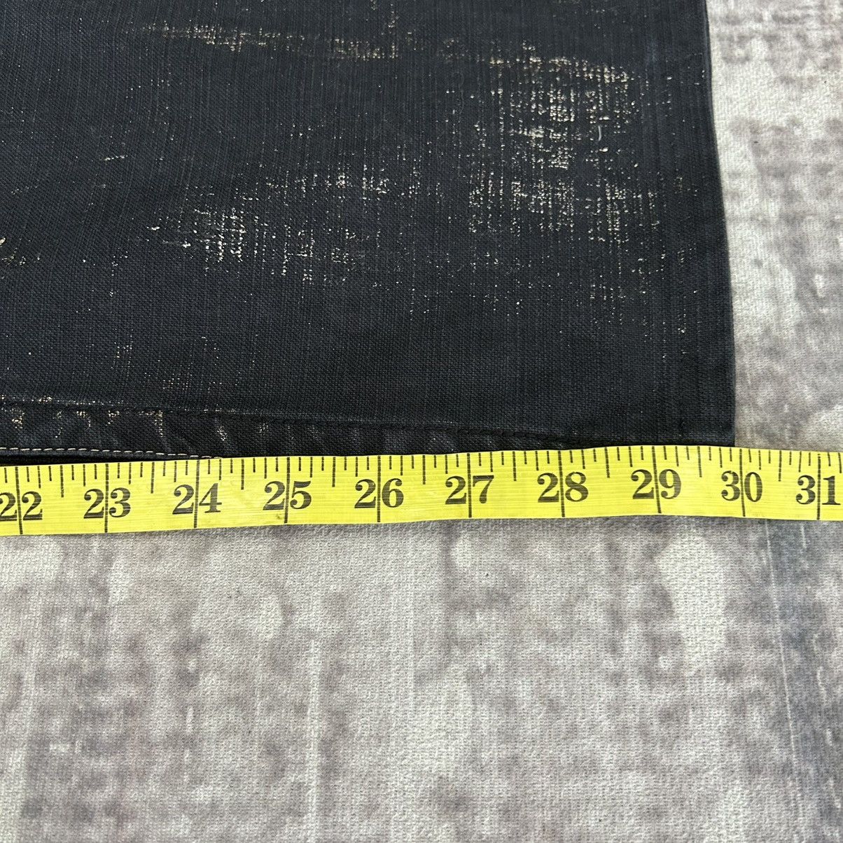 Japanese Brand Flared Nicole Punk Black Pants Size US 31 - 23 Thumbnail