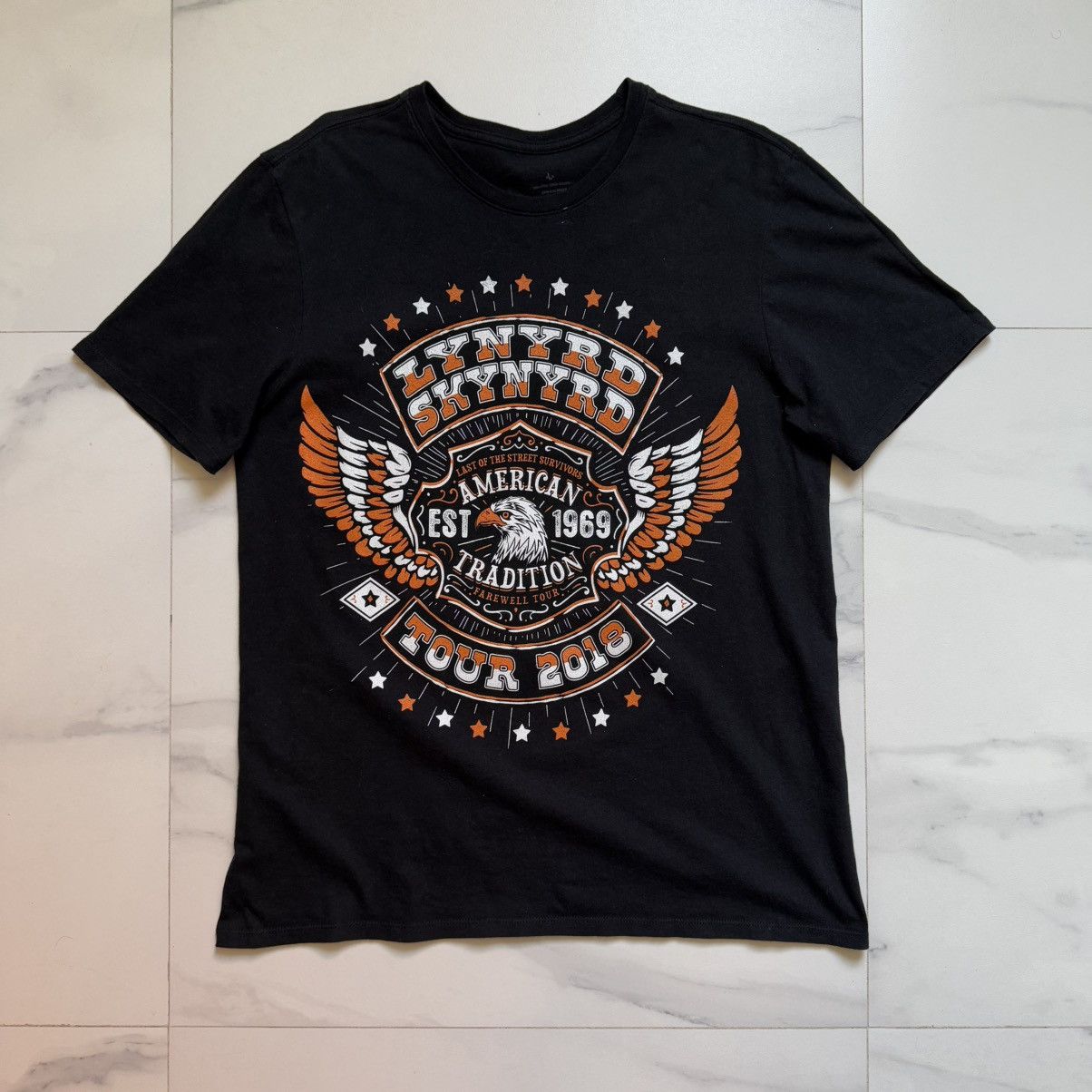 Band Tees Lynyrd Skynyrd Farewell Tour 2018 T-Shirt Size US L / EU 52-54 / 3 - 2 Thumbnail