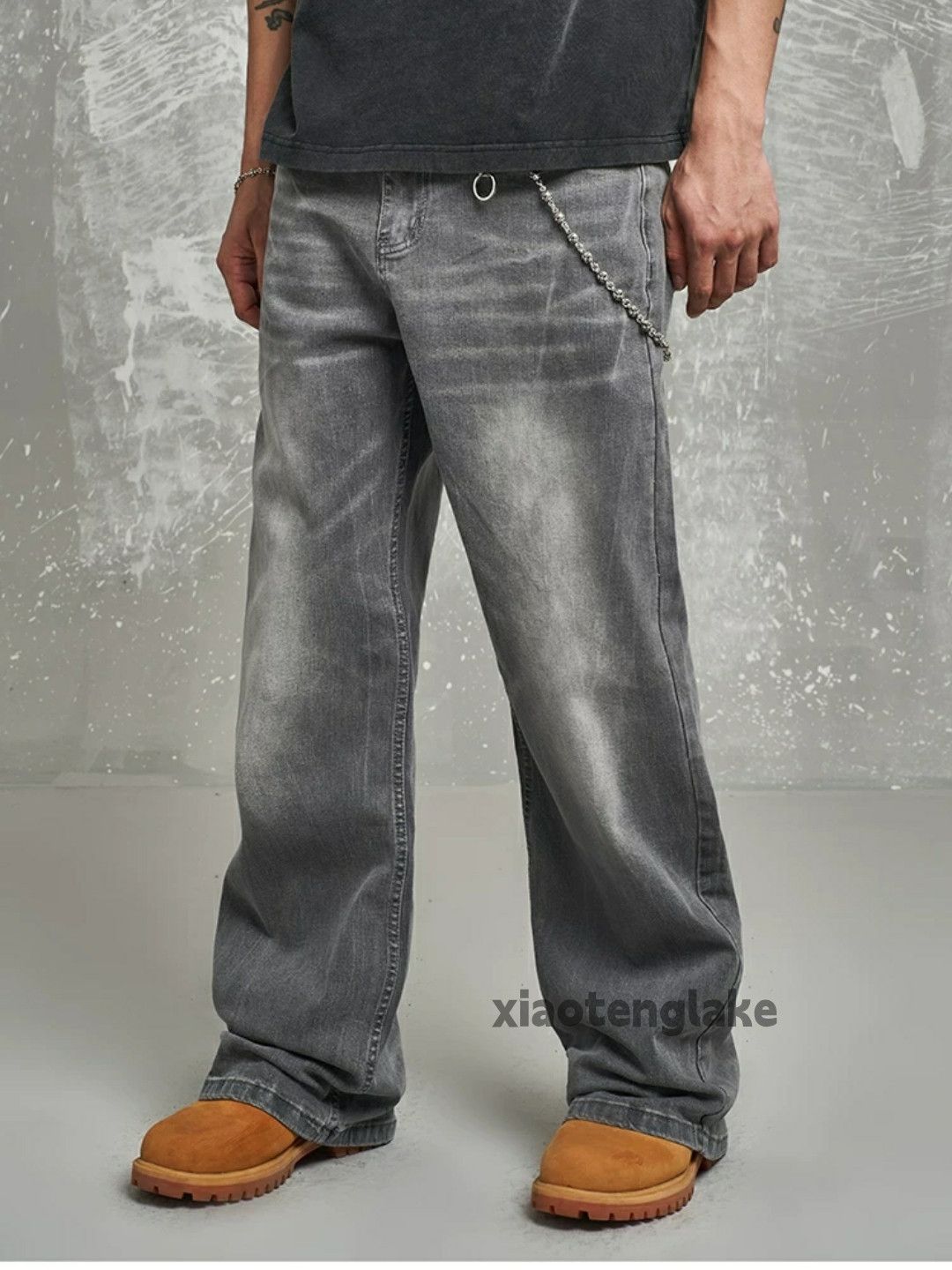 Jean × Vintage washed faded cleanfit yuppie loose baggy jeans Size US 32 / EU 48 - 7 Thumbnail