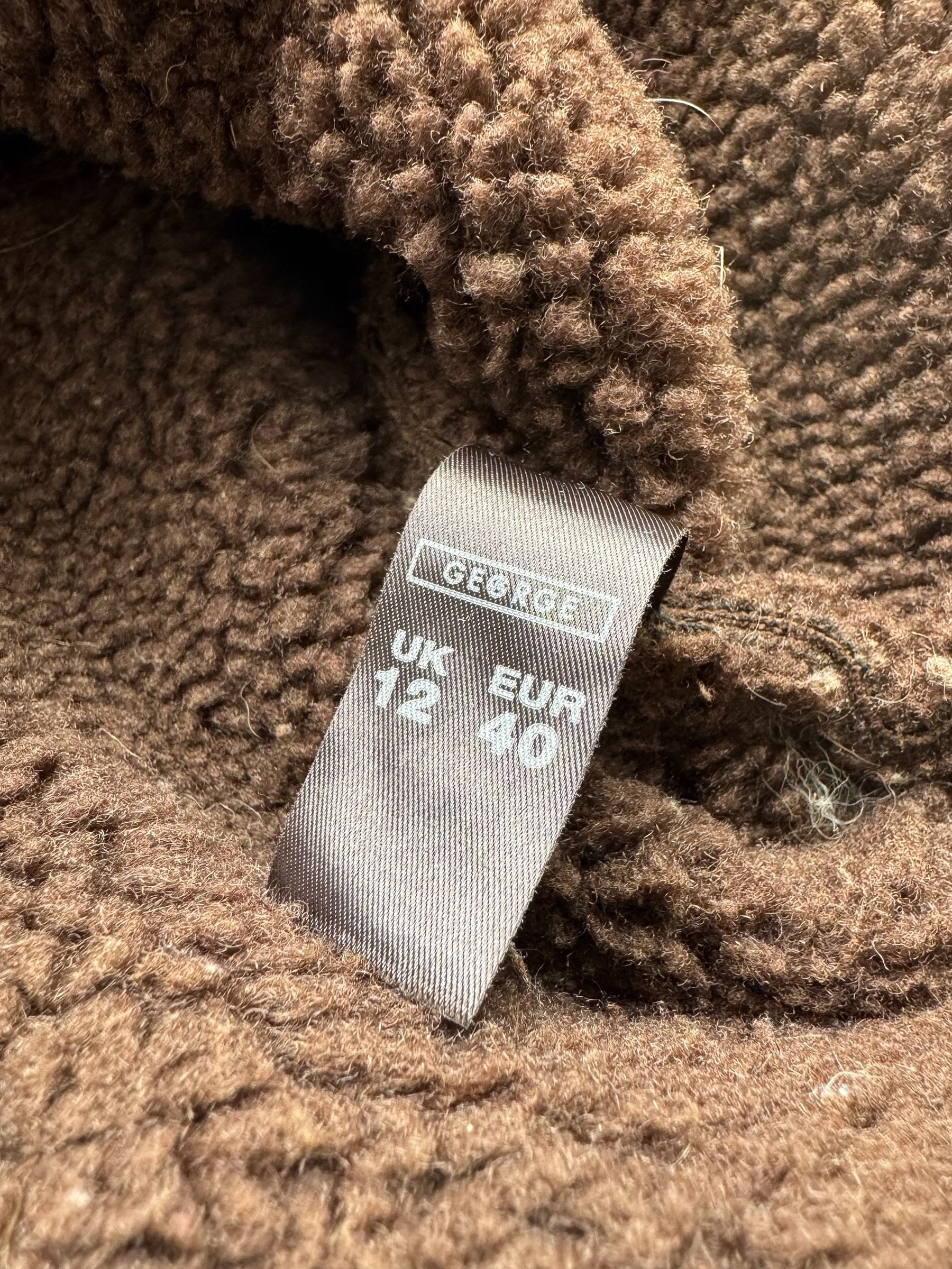 Japanese Brand Vintage Faux Sheepskin Cropped Jacket W75(V9) Size M / US 6-8 / IT 42-44 - 4 Thumbnail
