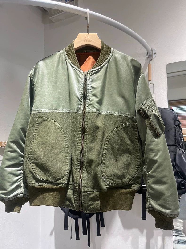 Nigel Cabourn Nigel Cabourn Reversible Flight Jacket 48 Size US M / EU 48-50 / 2 - 1 Thumbnail