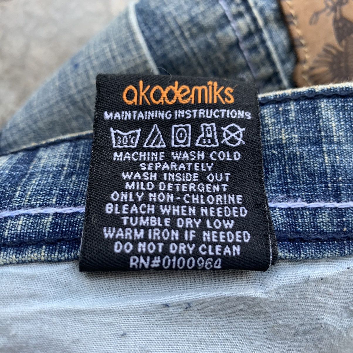 Akademiks Akademiks Baggy Denim Jeans 38x33 Size US 38 / EU 54 - 11 Thumbnail