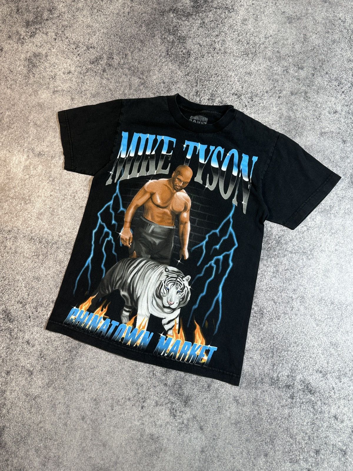 Vintage Y2K Vintage Mike Tyson Big logo Streetwear Style USA S Size US S / EU 44-46 / 1 - 1 Thumbnail