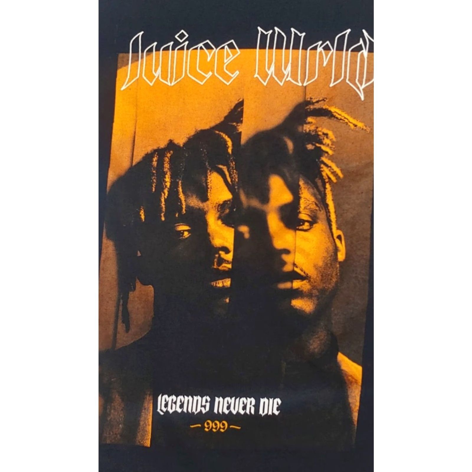 Vintage Juice Wrld Shirt Men S Black Crew Neck Short Sleeve Graphic 999 Legends Never Die T Shirt Rap Music Size US S / EU 44-46 / 1 - 2 Thumbnail