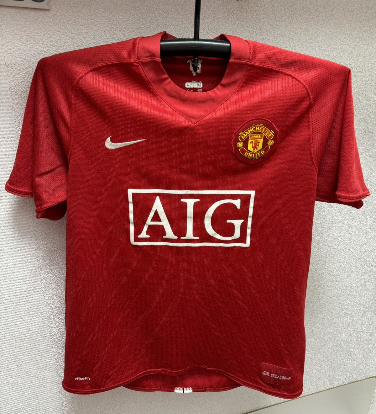 Nike Manchester United Aig Rooney 10 vintage soccer jersey M Size US M / EU 48-50 / 2 - 2 Thumbnail