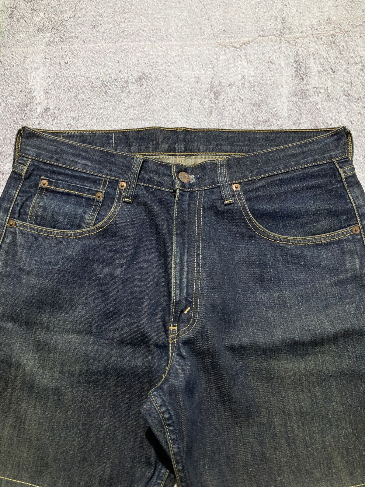 Levi's Vintage Clothing Vintage Levis 503 32x34 Denim Jeans Short Pants Size US 33 - 12 Thumbnail