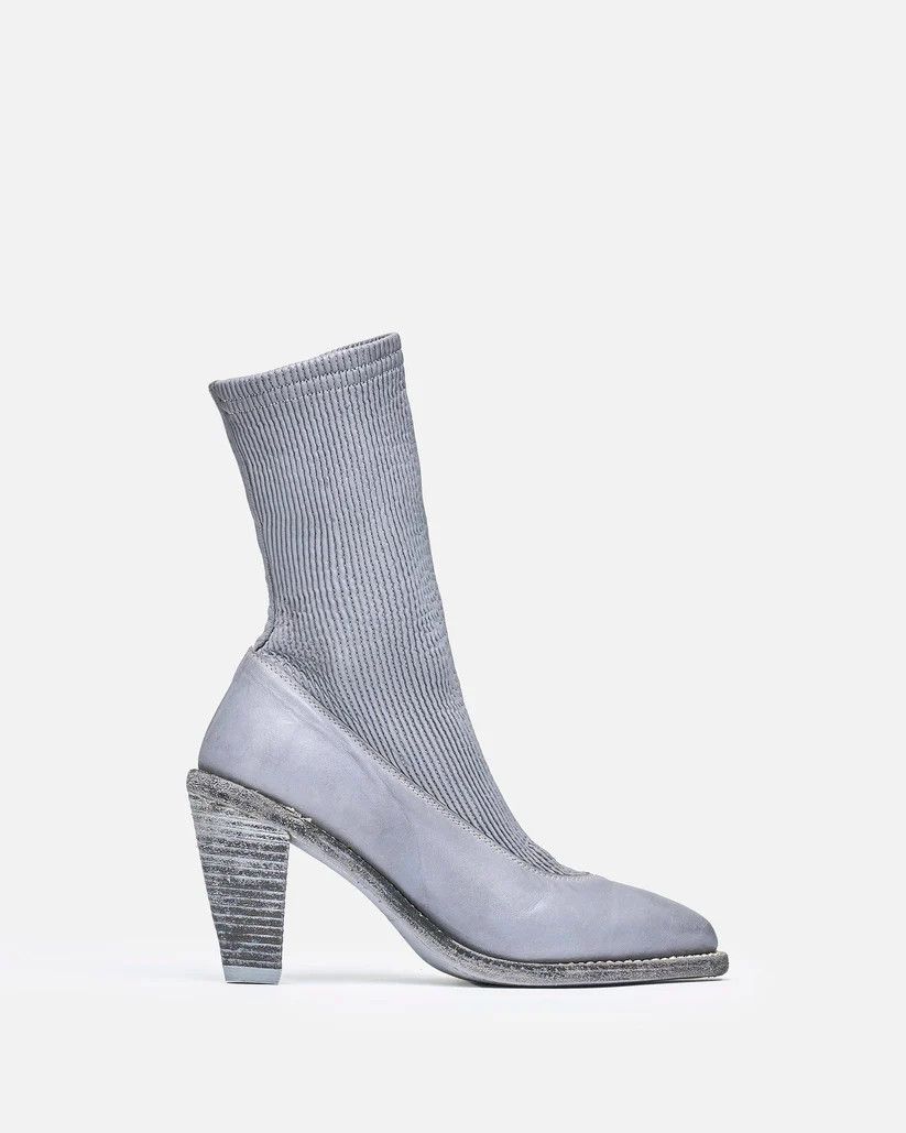 Guidi o1s1v1r1oon0825 Mn06e Kangaroo Leather High Heel in Grey Size US 8 / IT 38 - 8 Thumbnail