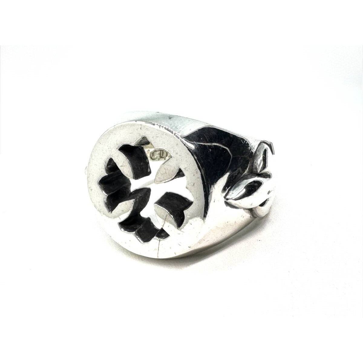 Chrome Hearts Chrome Hearts Open Plus Silver Ring SV925 Size ONE SIZE - 2 Thumbnail