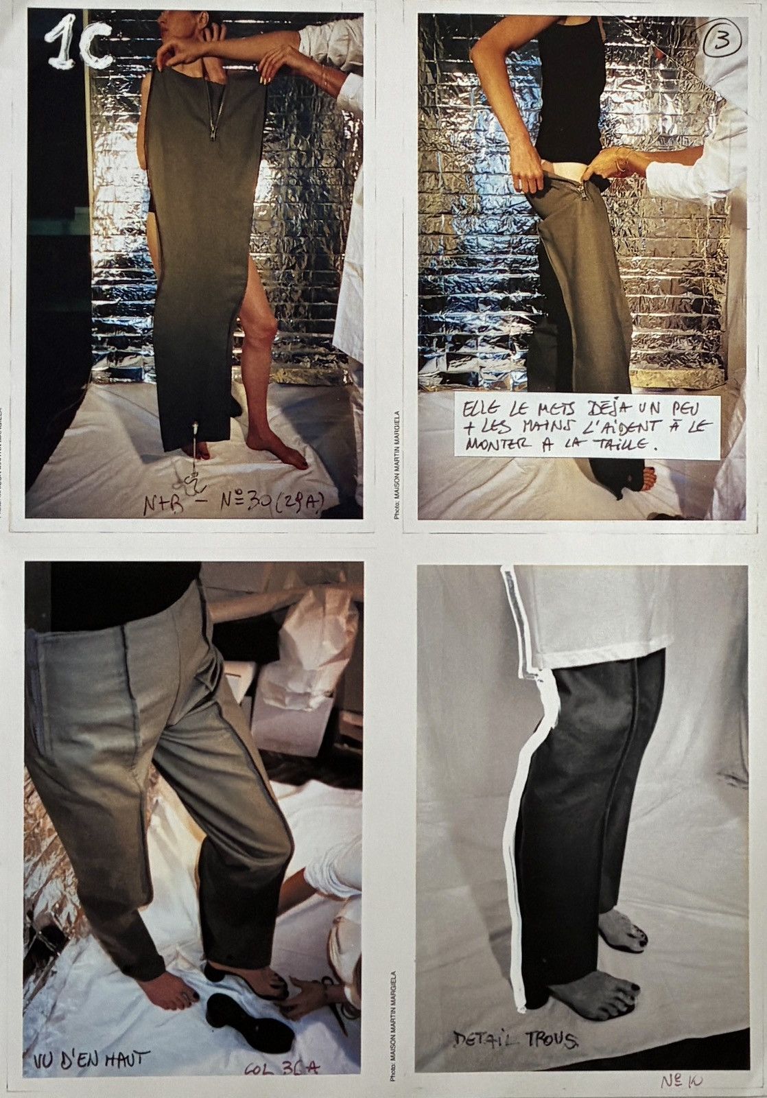 Maison Margiela Maison Martin Margiela rare archive photo framed poster 9x11 Size ONE SIZE - 2 Thumbnail