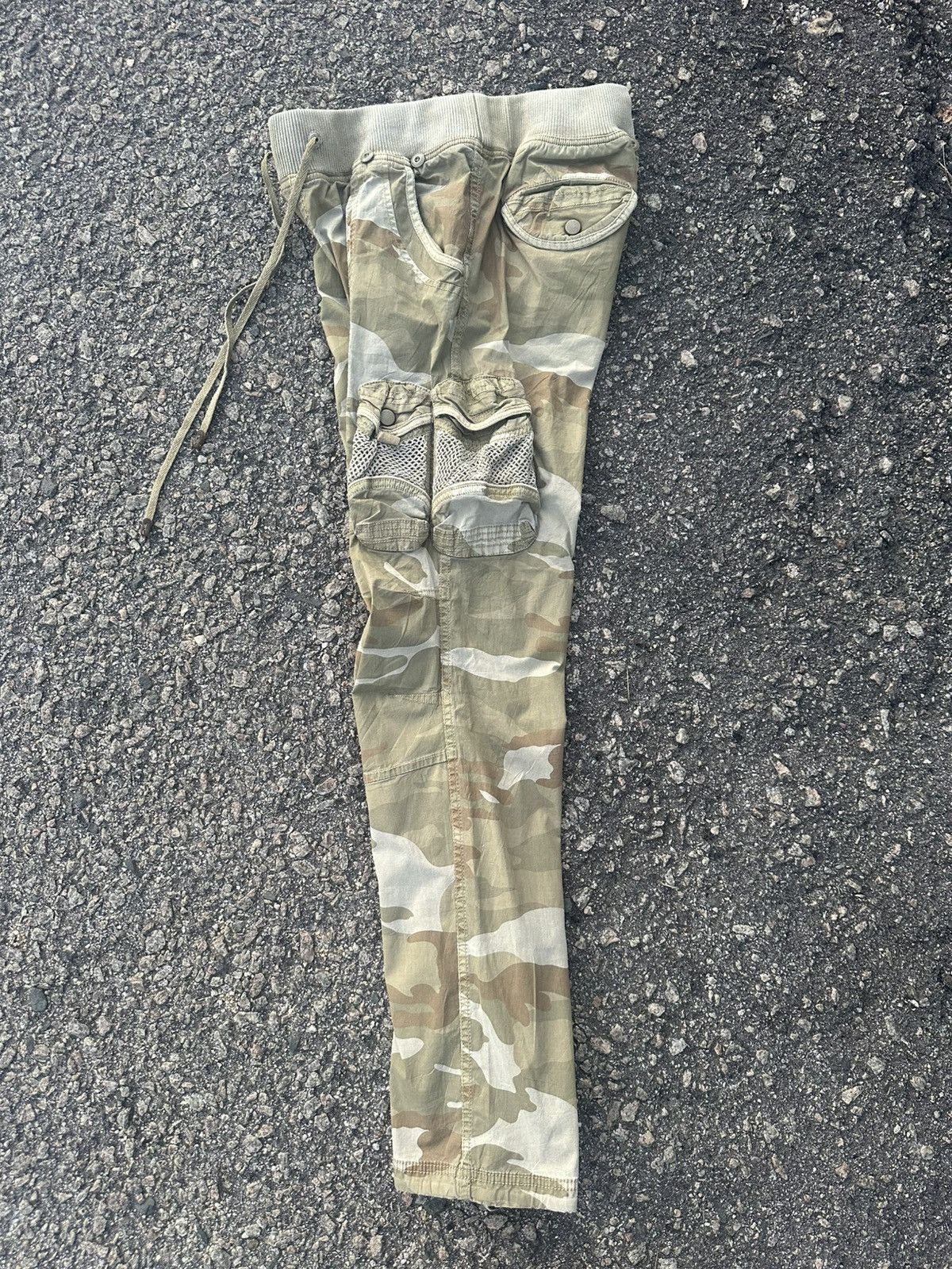 GOA G.O.A Goa Drawstring Flared Cargo Pants Size US 28 / EU 44 - 12 Thumbnail