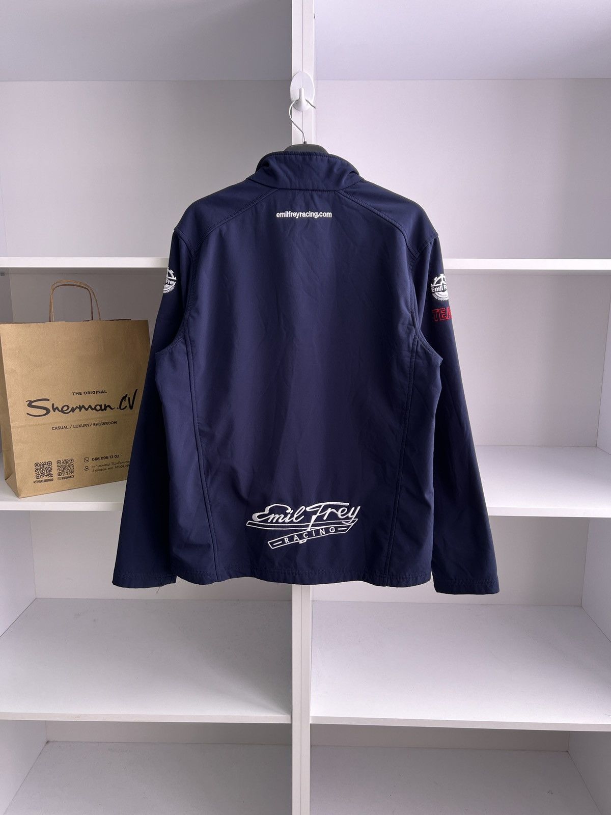 Vintage Vintage Jaguar softshell racing jacket Size US L / EU 52-54 / 3 - 11 Thumbnail