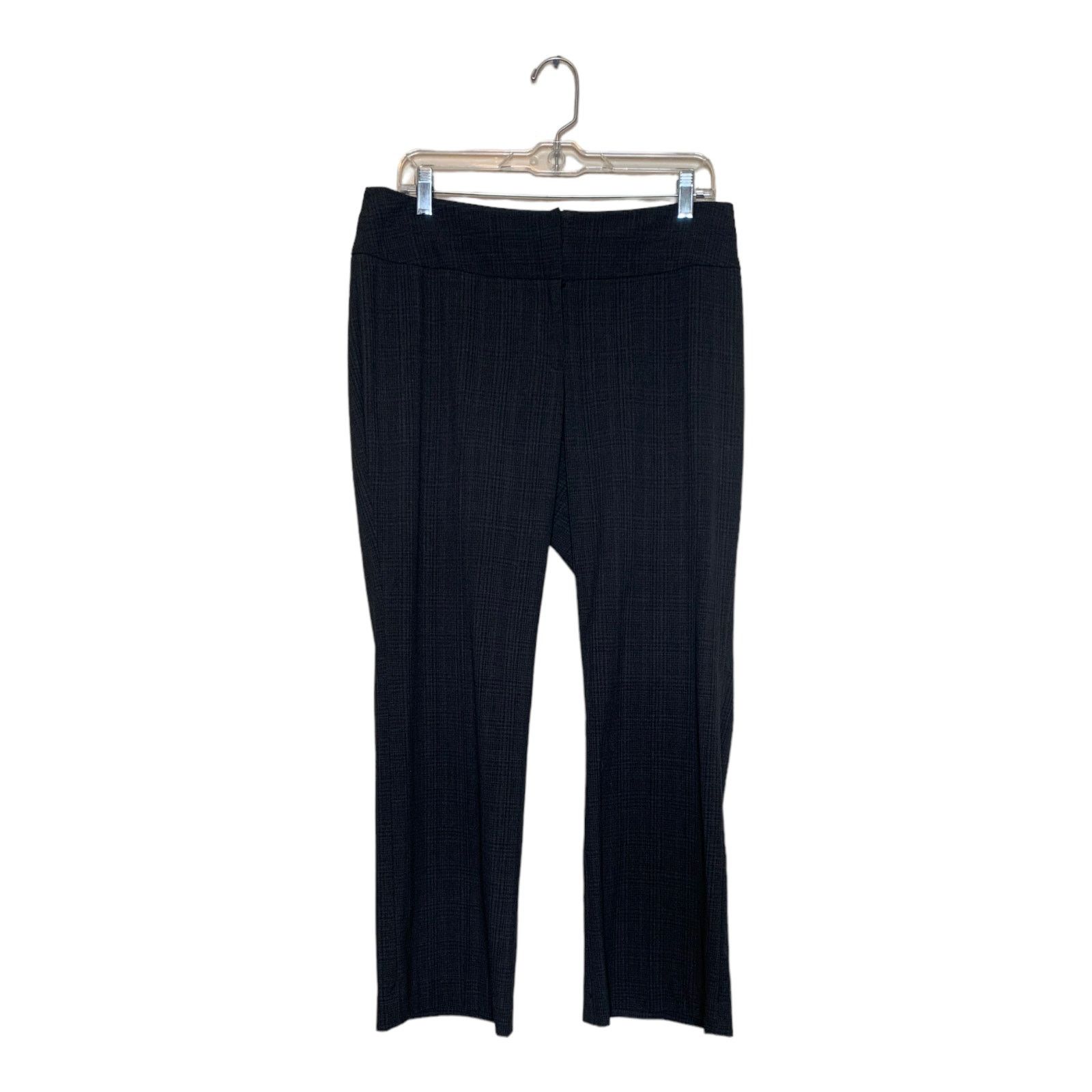 Apt. 9 APT. 9 black plaid straight legs pants size 10PS Size 33" - 7 Thumbnail