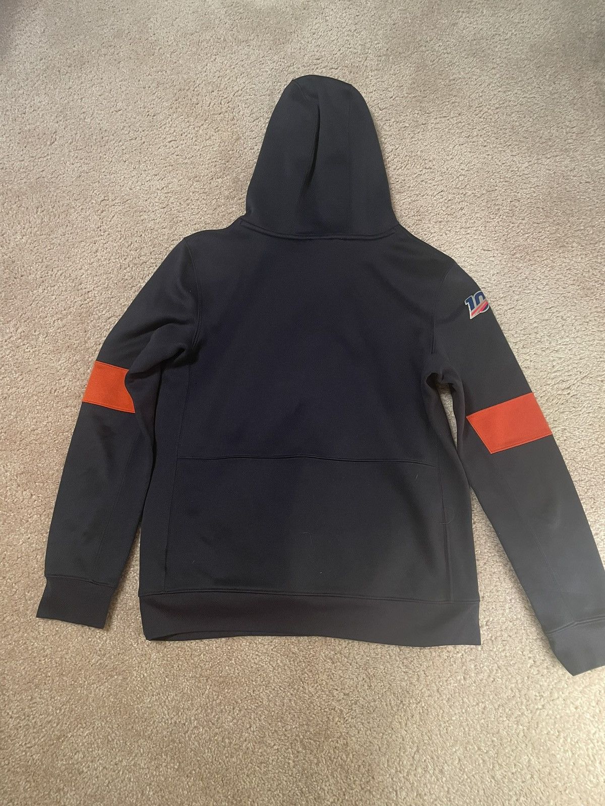 Nike Youth XL NFL 100 Chicago Bears On Field Hoodie Size US S / EU 44-46 / 1 - 3 Thumbnail