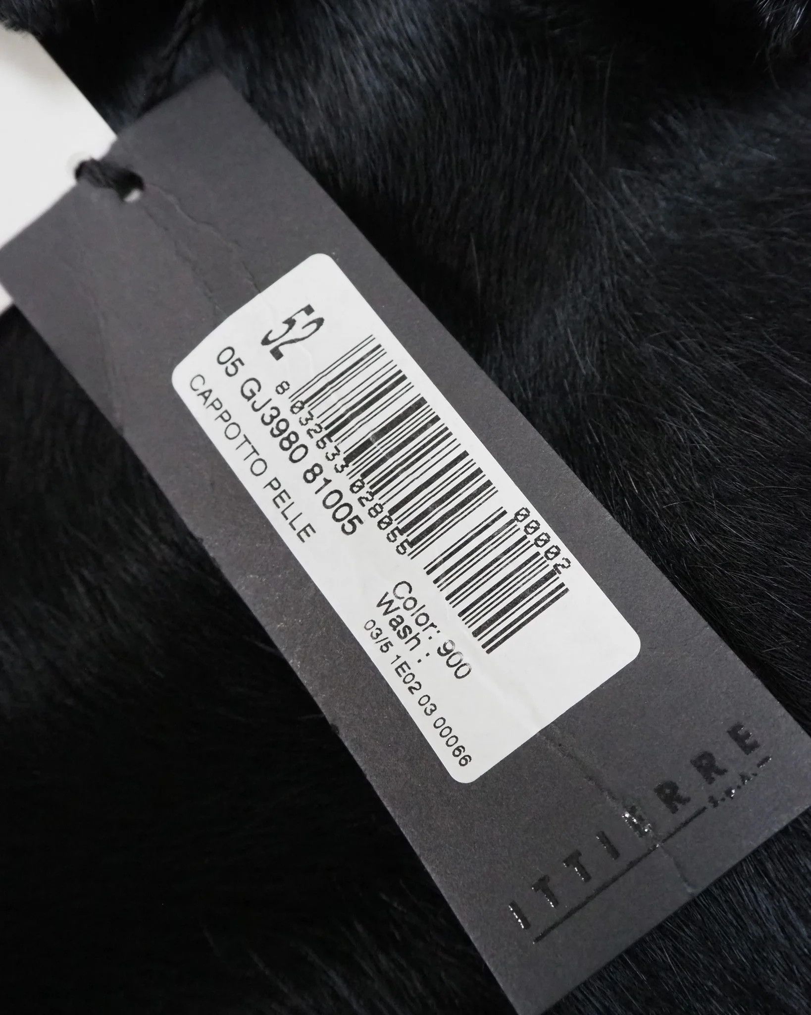 Eternal Men's Exté Laser-cut Calf Hair Leather Jacket $2320 Size US L / EU 52-54 / 3 - 6 Thumbnail