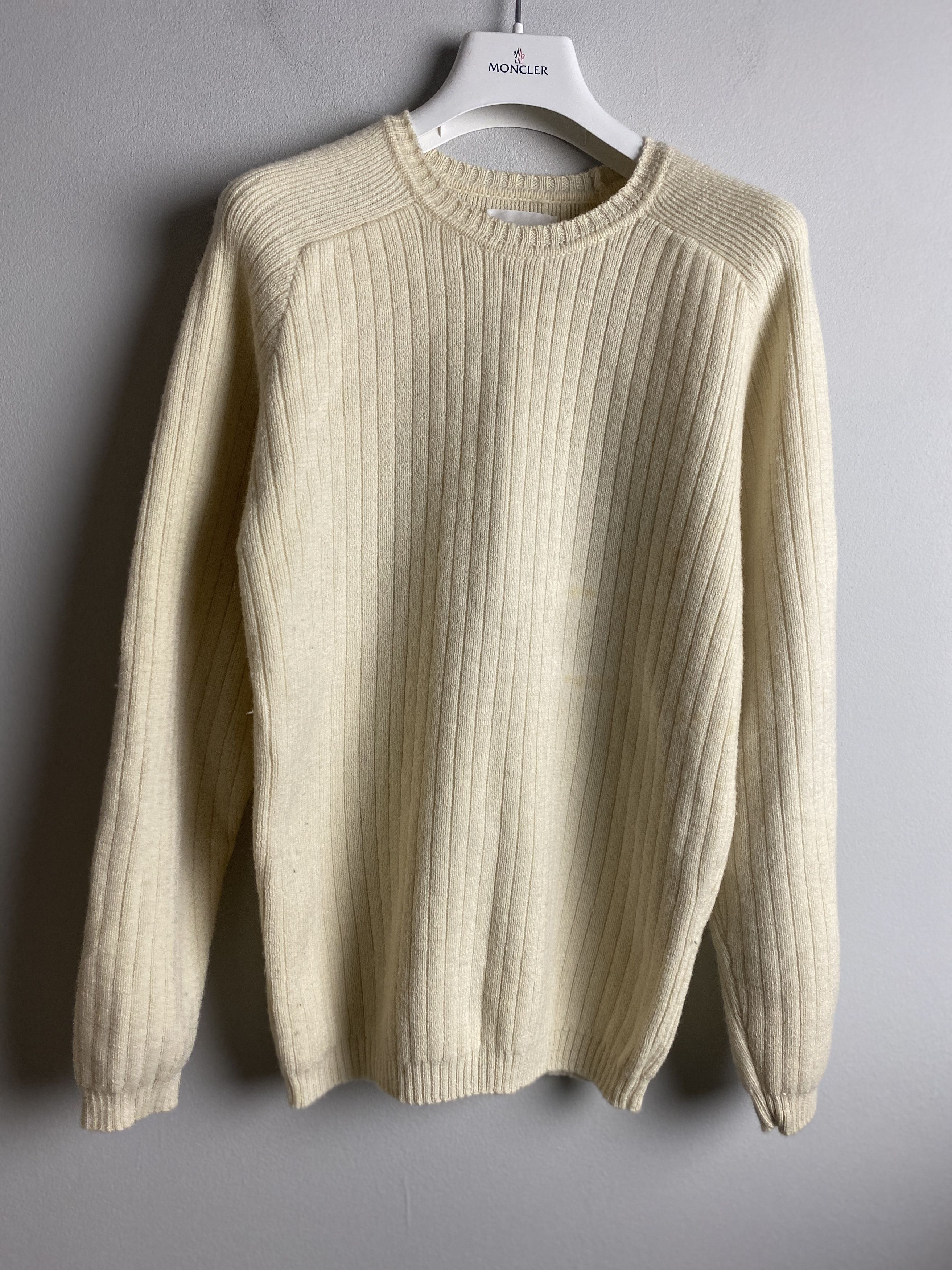 Norse Projects Norse Projects Oddvar Military Wool ecru sweater knitwear Size US S / EU 44-46 / 1 - 1 Thumbnail