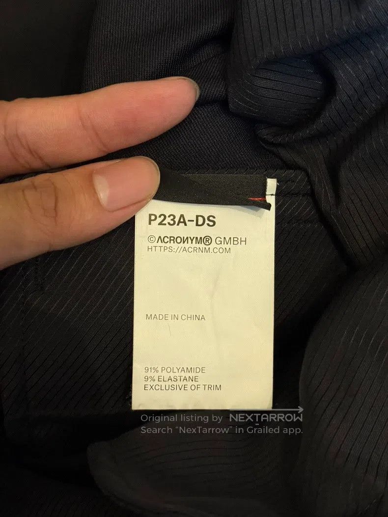 Acronym Acronym size L Black jeans Size US 37 - 3 Thumbnail