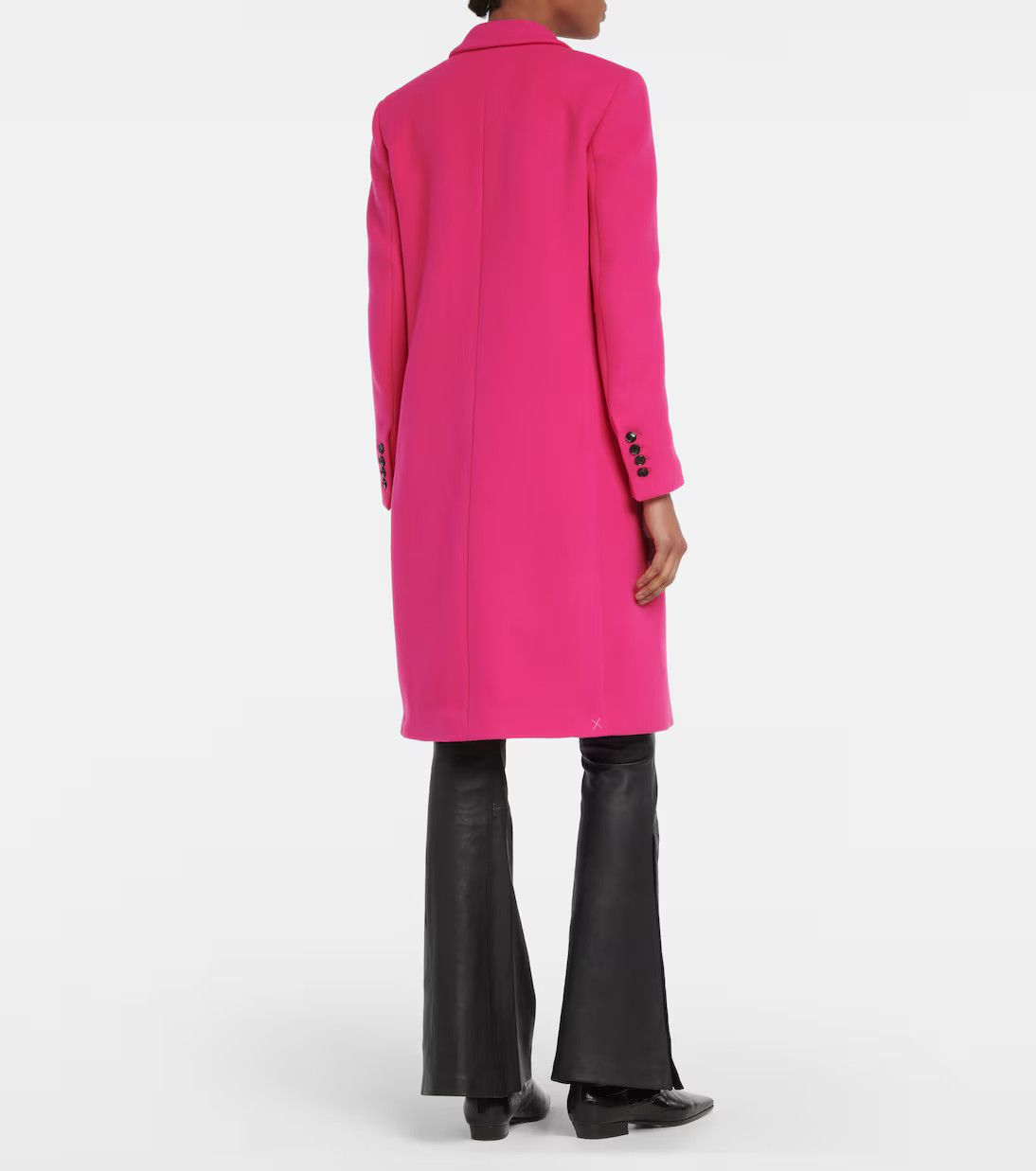 Amiri o1y0425 Coat in Fuchsia Size S / US 4 / IT 40 - 3 Thumbnail